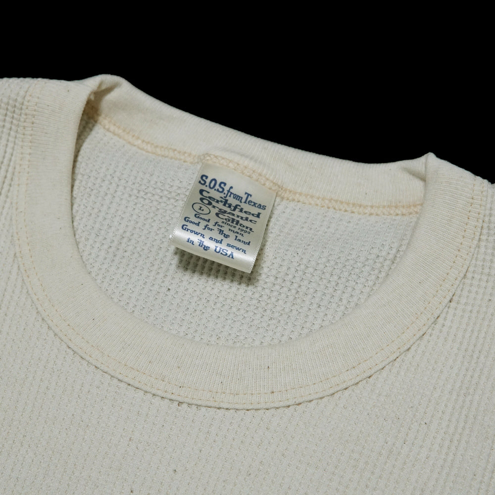 No:ST-6500 | Name: THERMAL S/S CREW TEE | Color:Natural | Size:M【Save Our Soil】-SAVE OUR SOIL-ADDICTION FUKUOKA
