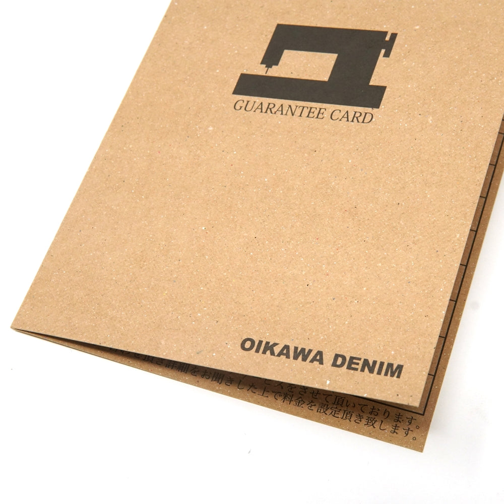 No:oikawa-op-02 | Name: OIKAWA DENIM/スリムフィットデニム 【カジキマグロデニム/SWORDFISH FIBER MIXED DENIM】【オイカワデニム】-OIKAWA DENIM-ADDICTION FUKUOKA