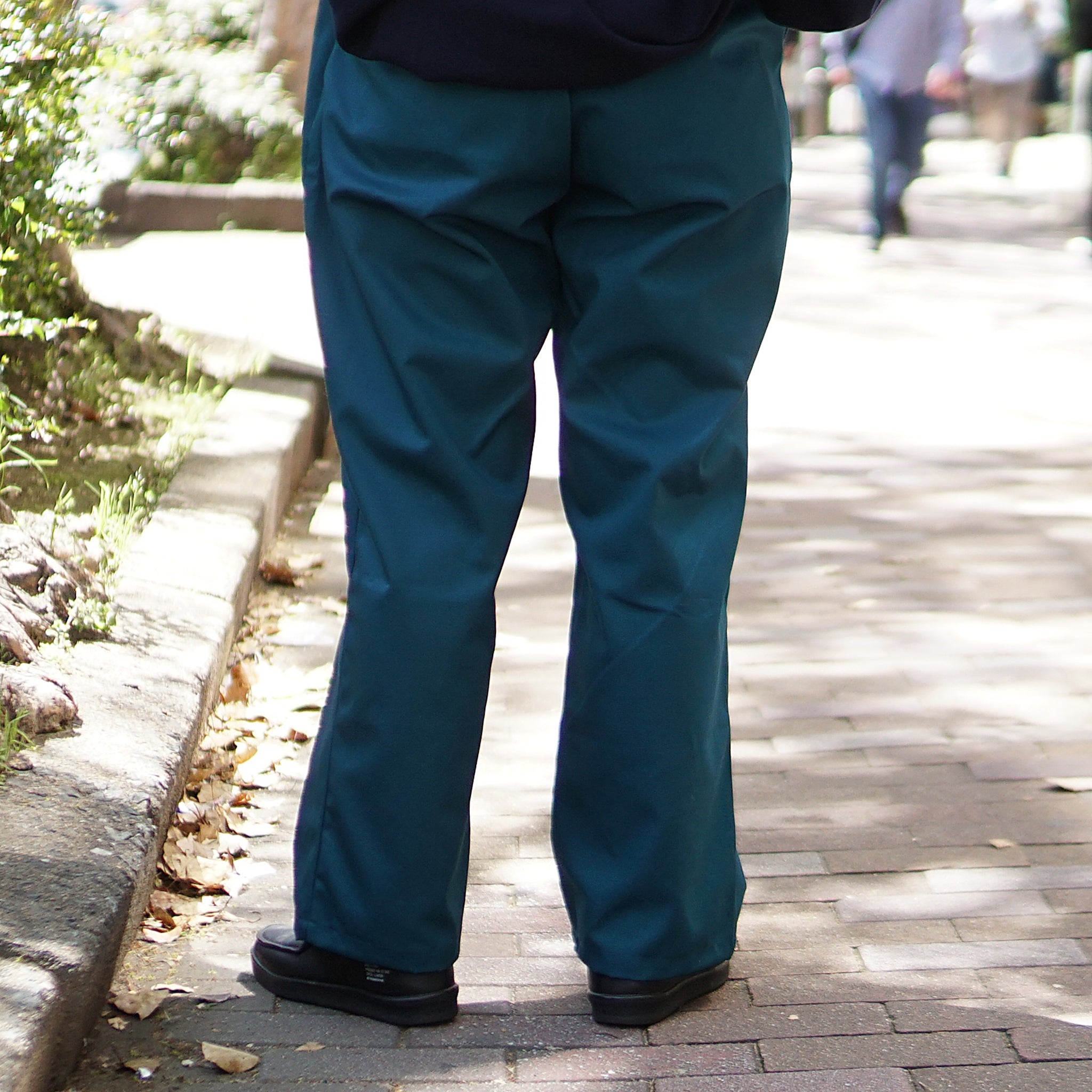 VE-23SS-V1 | C.Coulisse Easy Pants | Color:Green/Burgundy/Brown【VECCHI_ベッチ】