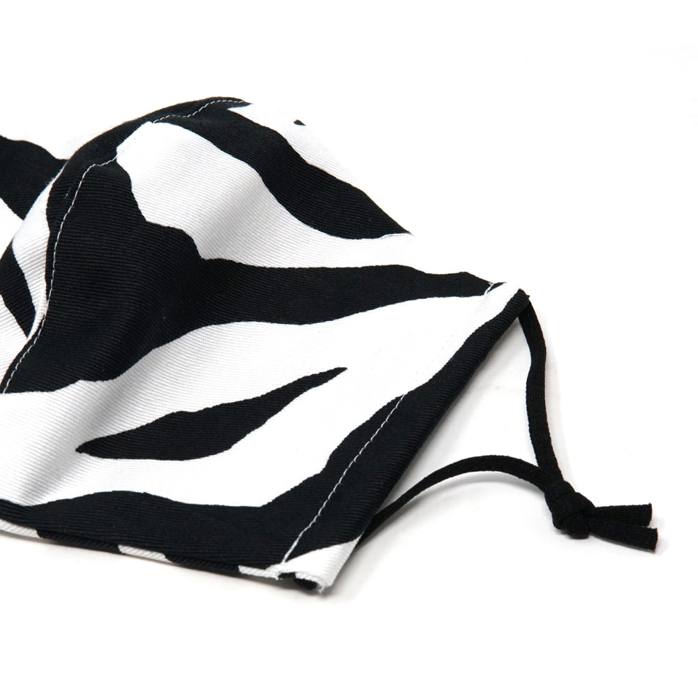 No:PH21SS-007B | Name:P.H.M.Mask | Color:Zebra【POWDERHORN】【ネコポス選択可能】-POWDERHORN MOUNTAINEERING-ADDICTION FUKUOKA