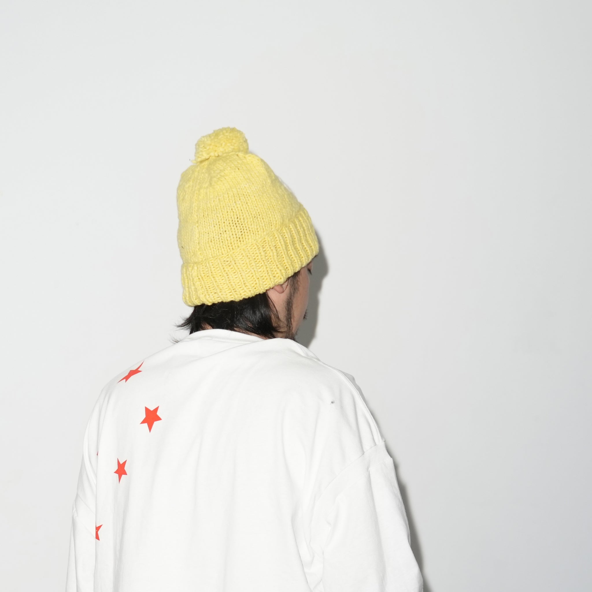 No:CHC40-04P | Name:Double Cuff Cap Avocado | Color:Canary【CHAMULA_チャムラ】【MONITALY_モニタリー】