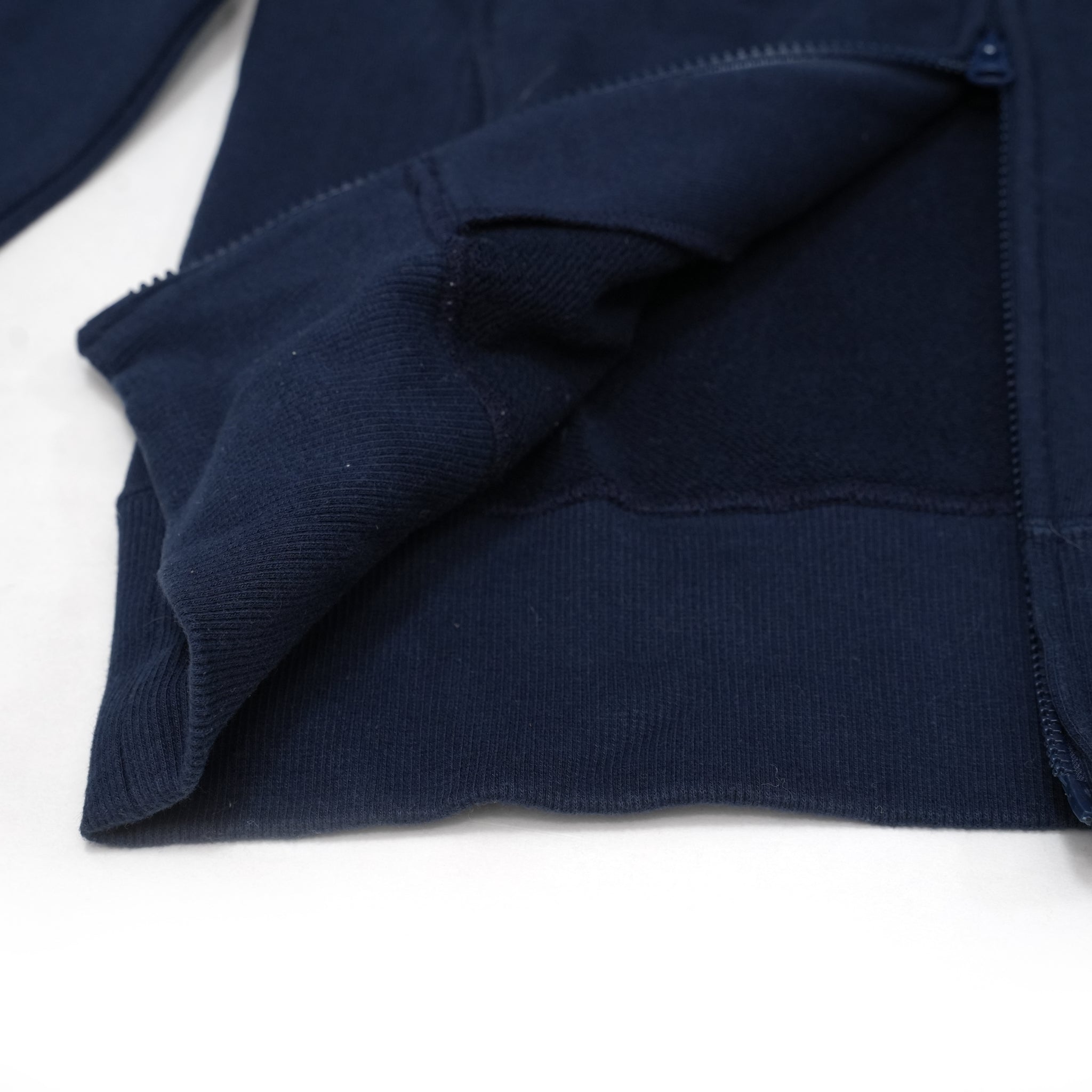 sweatzip | aoa logo sweat Zipup | Color:Navy | Size:Free【animal of airs_アニマル オブ エアーズ】