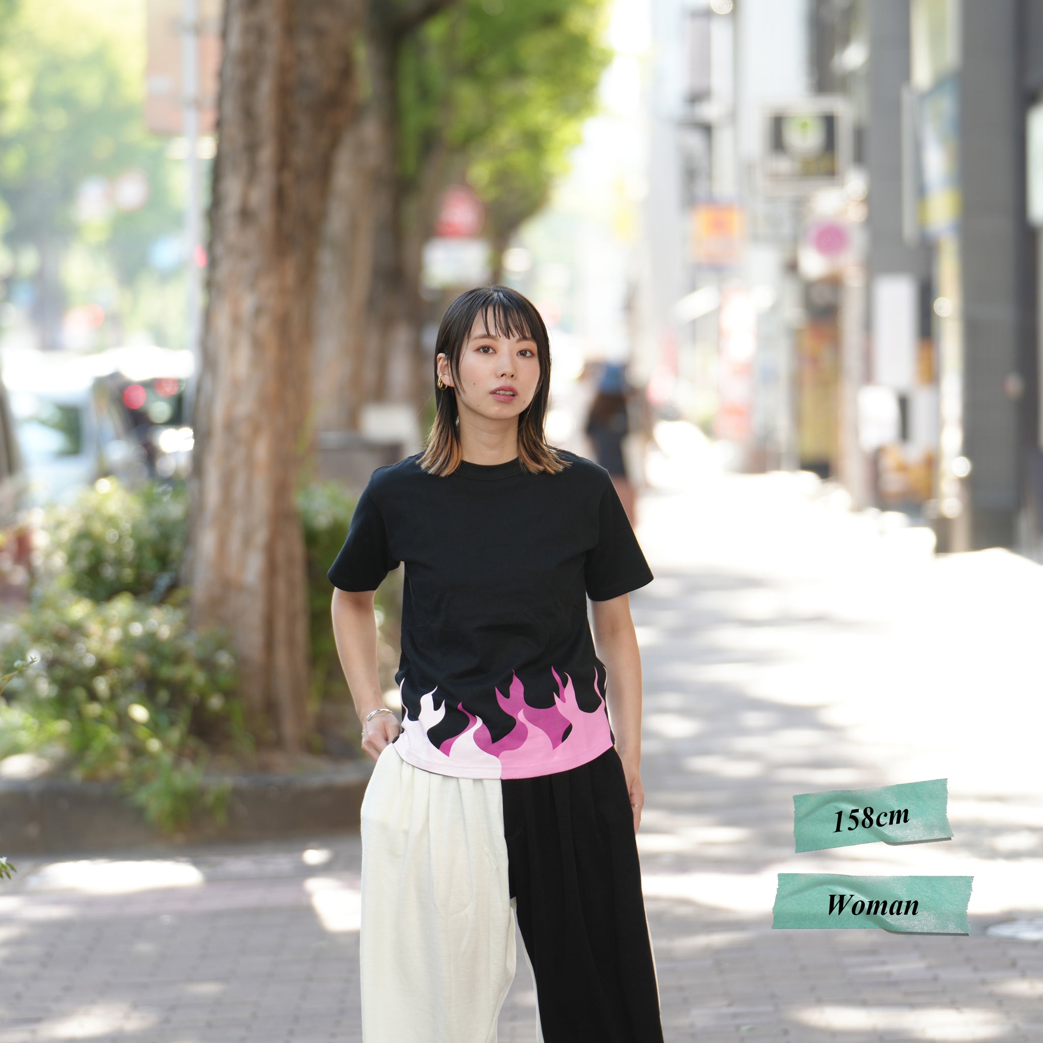 aoateefire | Fire Tee | Size:Free【animal of airs_アニマル オブ エアーズ】【ネコポス選択可能】