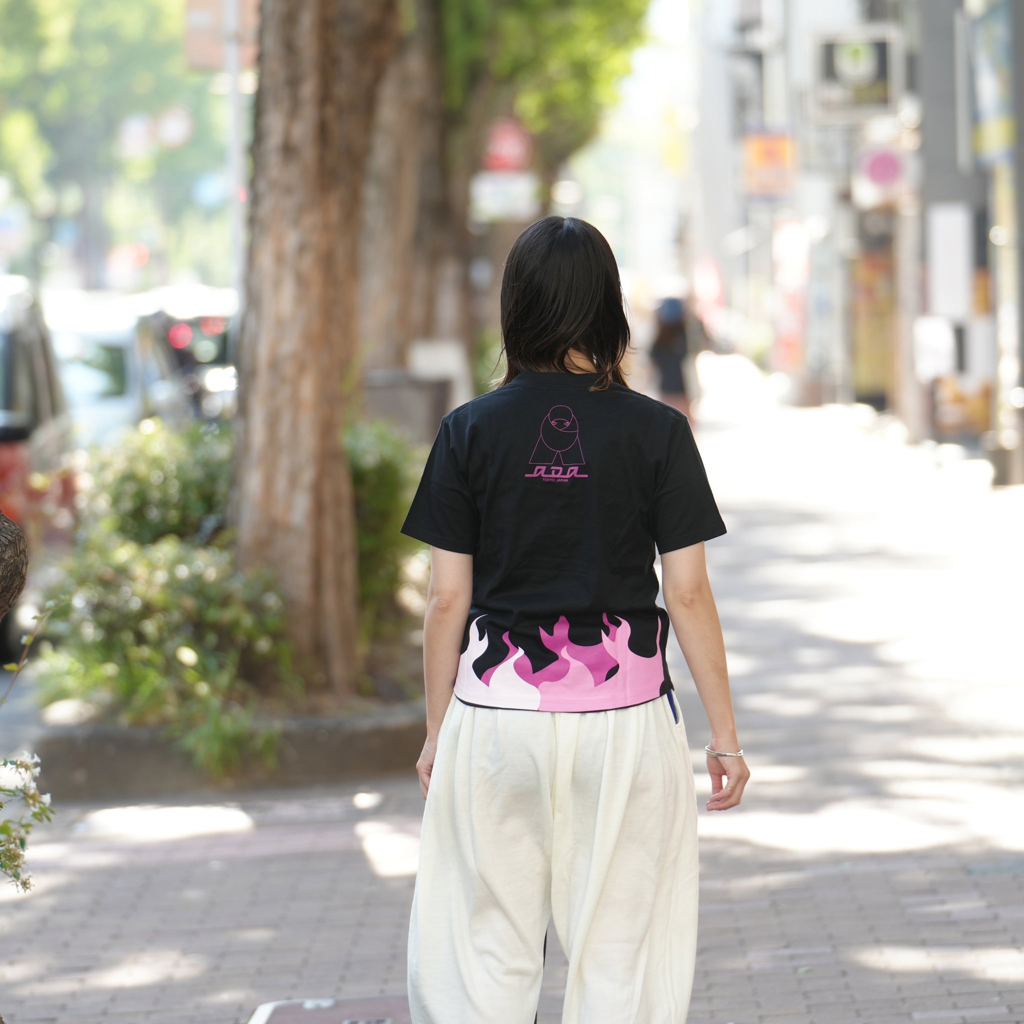 aoateefire | Fire Tee | Size:Free【animal of airs_アニマル オブ エアーズ】【ネコポス選択可能】