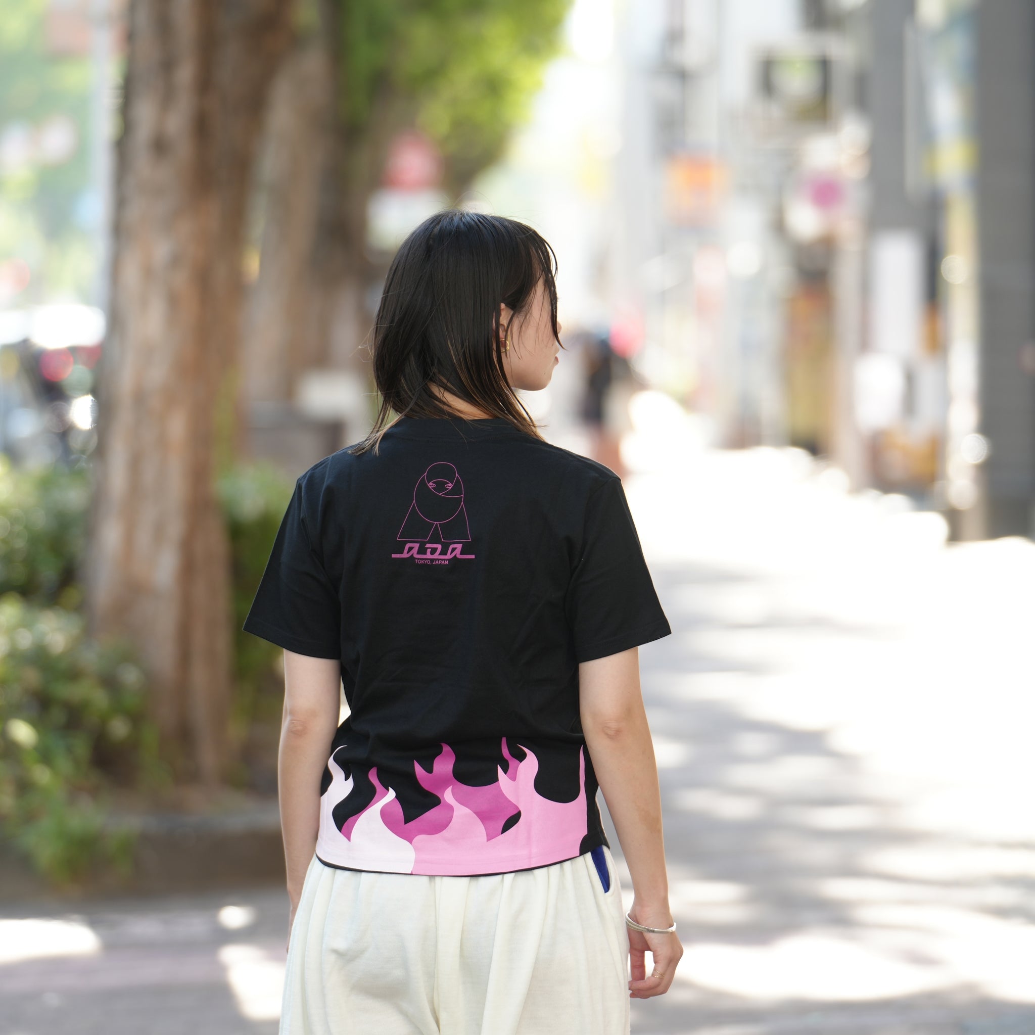 aoateefire | Fire Tee | Size:Free【animal of airs_アニマル オブ エアーズ】【ネコポス選択可能】