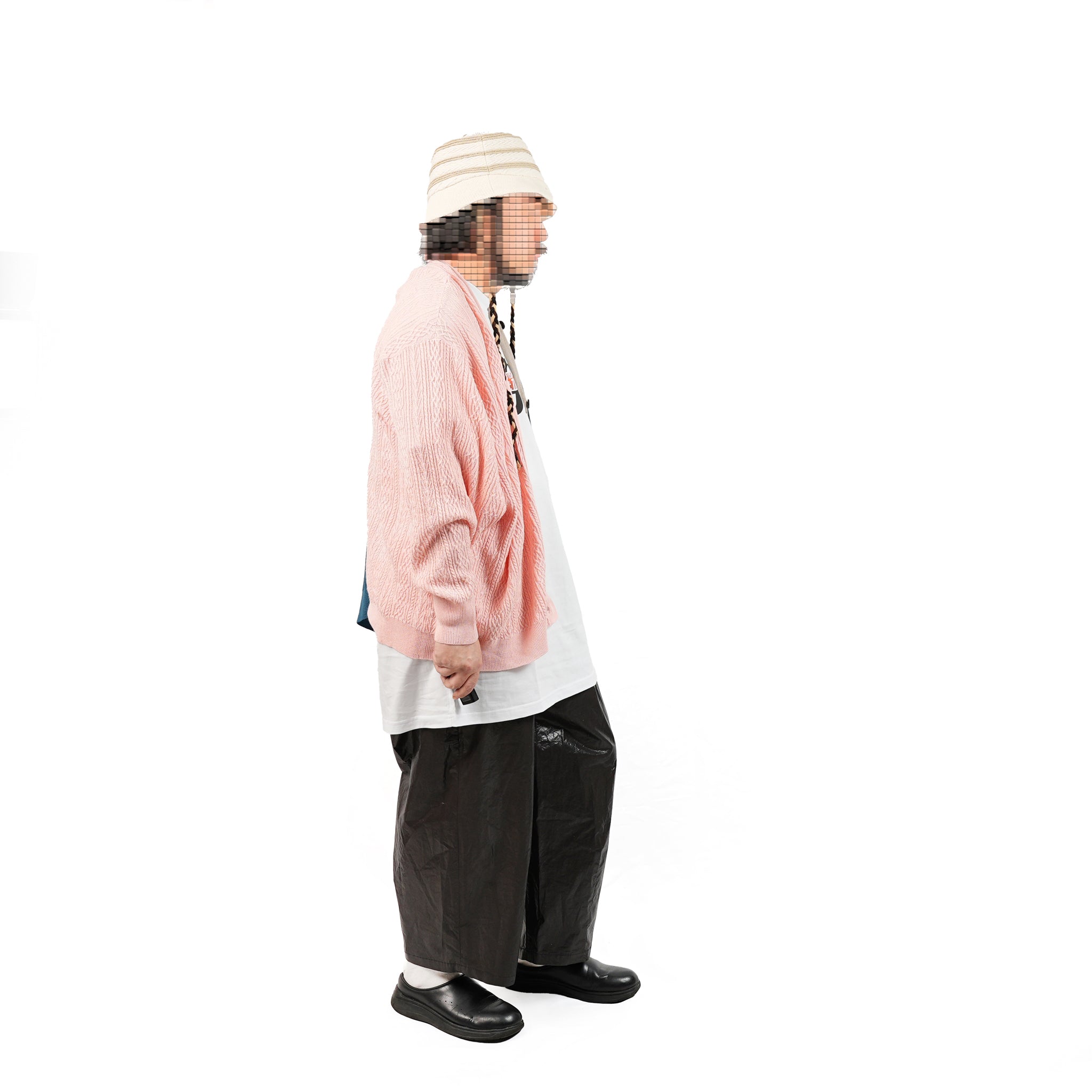 No:bsd23SS-20_a | Name:3piece knit cardigan | Color:Azisai【BEDSIDEDRAMA_ベッドサイドドラマ】【archive】