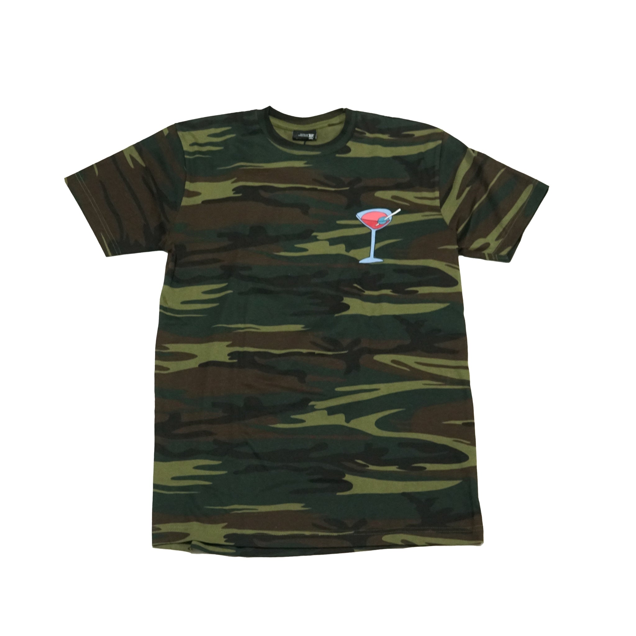 TS00162 | DIRTY MARTINI S/S TEE | Color:Camo【TIRED_タイレッド】【ネコポス選択可能】