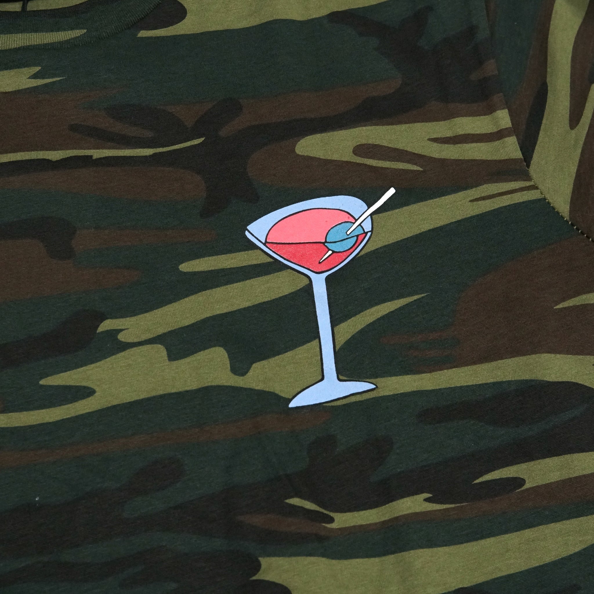 TS00162 | DIRTY MARTINI S/S TEE | Color:Camo【TIRED_タイレッド】【ネコポス選択可能】