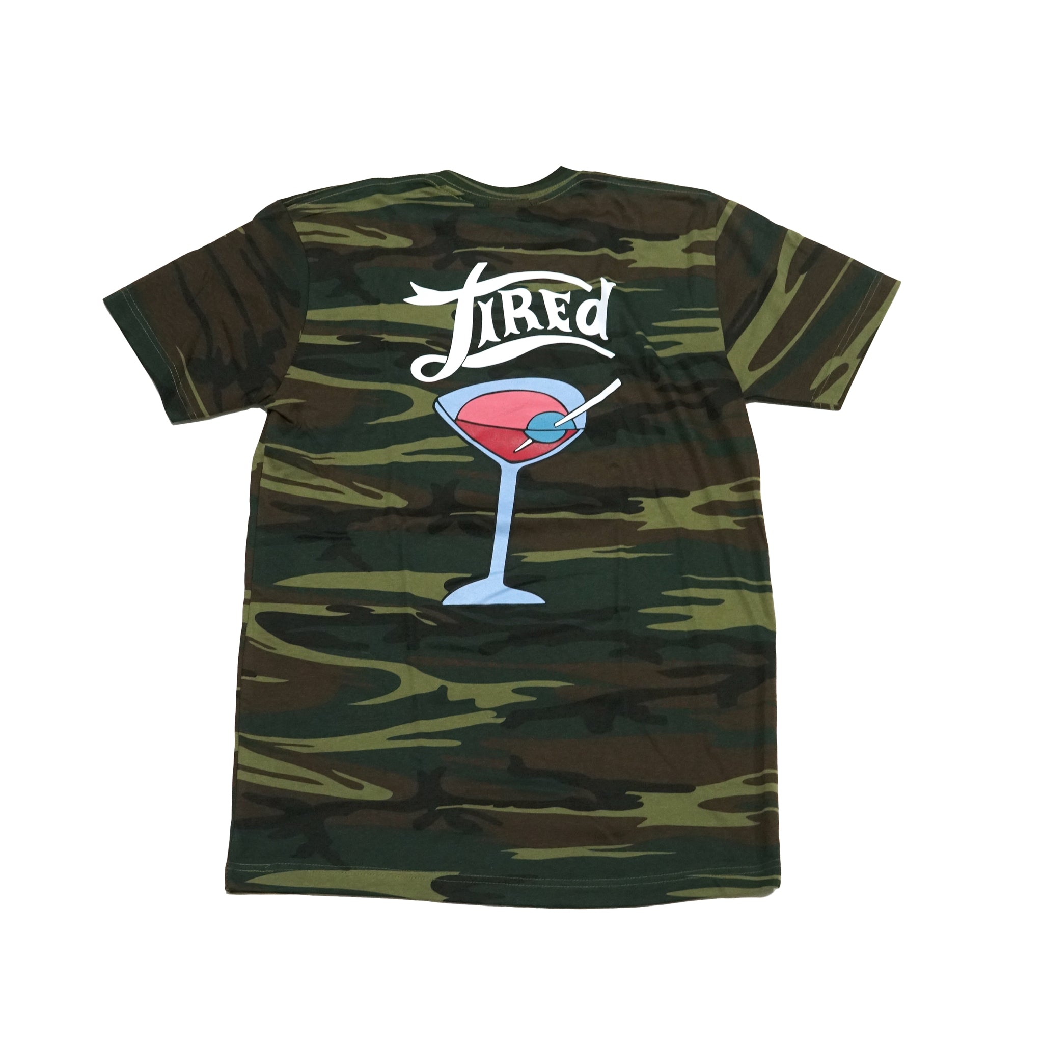 TS00162 | DIRTY MARTINI S/S TEE | Color:Camo【TIRED_タイレッド】【ネコポス選択可能】