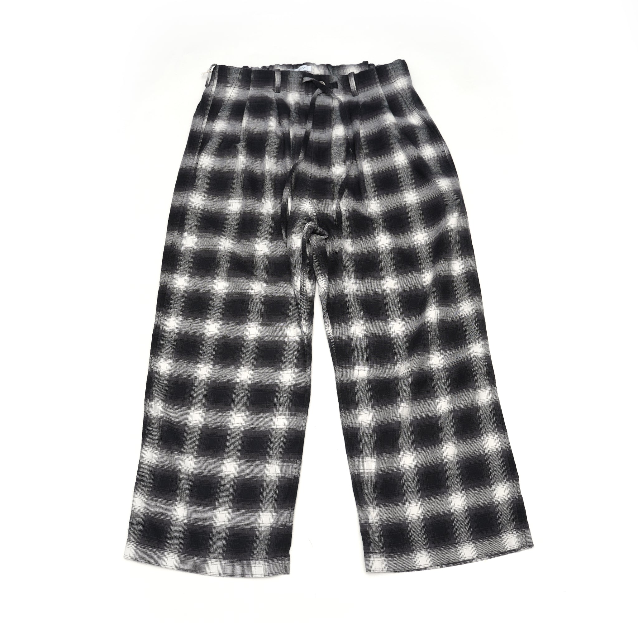 No:wp-special_A | Name:OMBRE CHECK PANTS 別注 | Color:White【CATTA_カッタ】【archive】