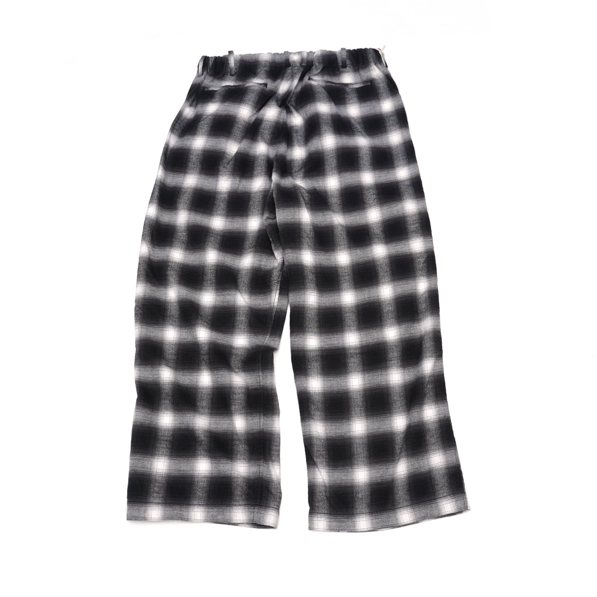 No:wp-special_A | Name:OMBRE CHECK PANTS 別注 | Color:White【CATTA_カッタ】