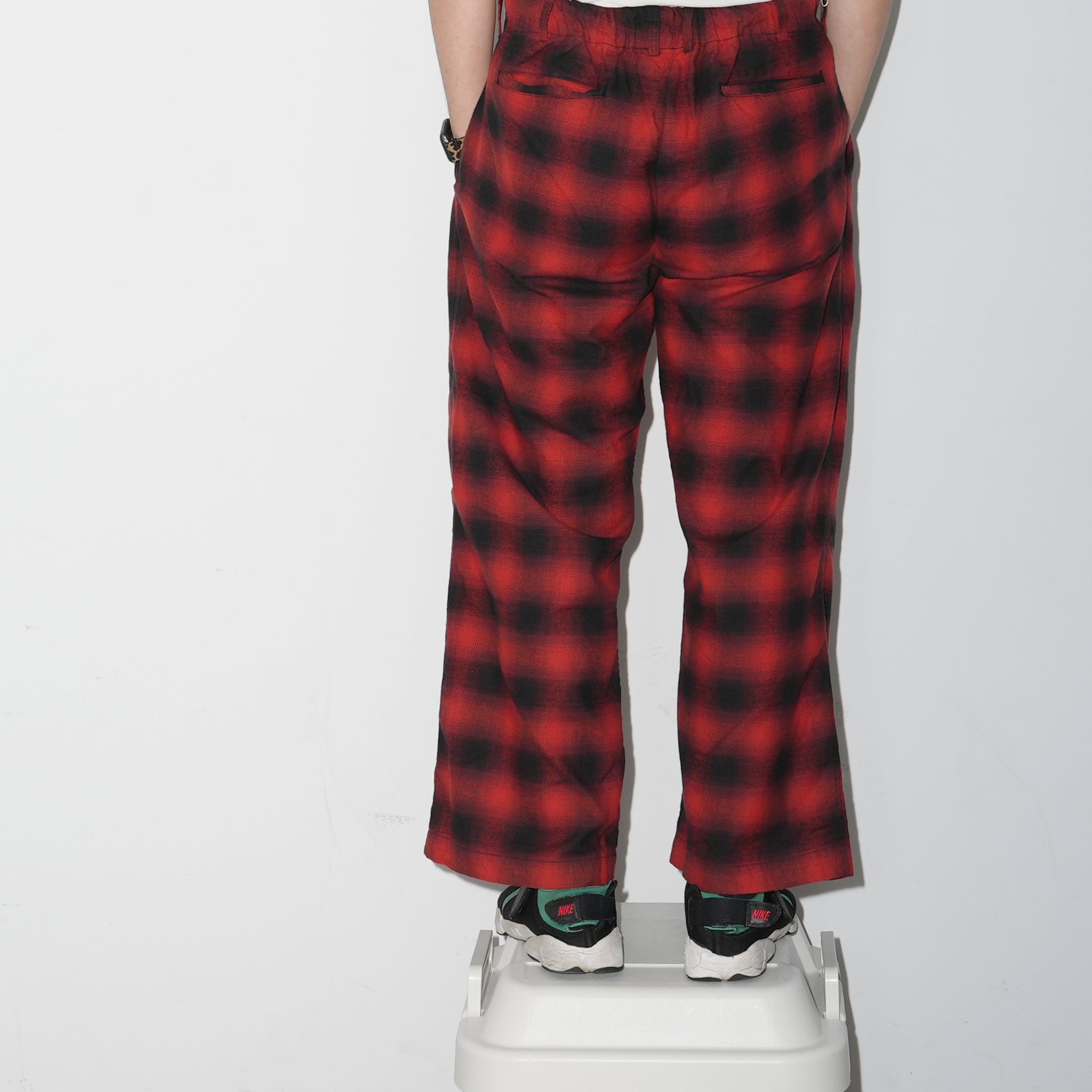 No:wp-special_B | Name:OMBRE CHECK PANTS 別注 | Color:Red【CATTA_カッタ】【archive】