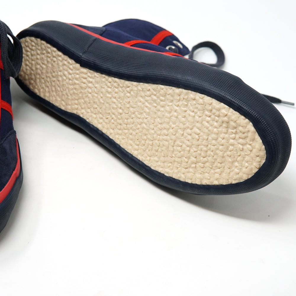 No:4439BM | Name:ITALIAN MILITARY TRAINER | Color:Navy/Red | SIze:37/39/41/42/43/44/45【REPRODUCTION OF FOUND】-REPRODUCTION OF FOUND-ADDICTION FUKUOKA
