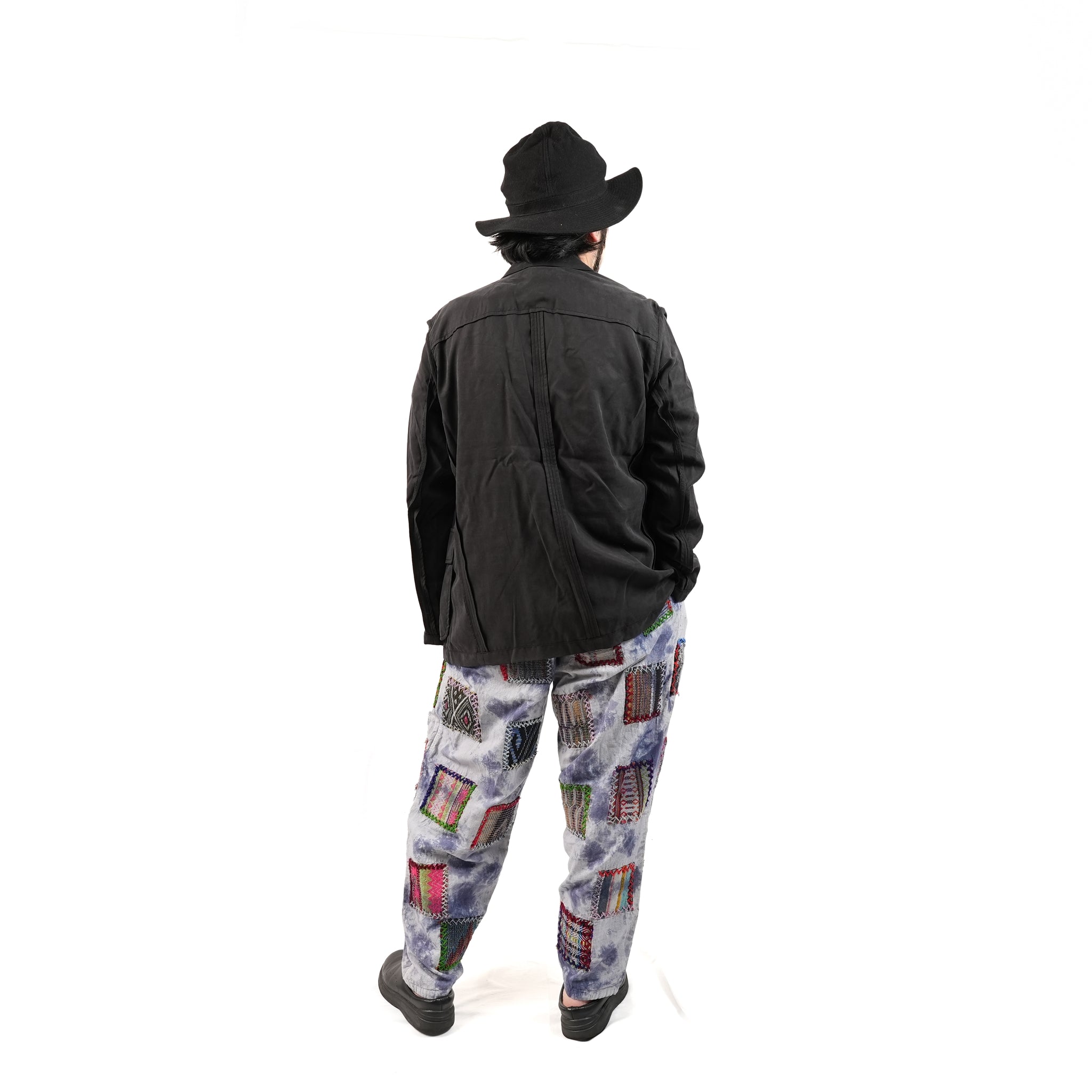No:M31017-17 | Name:Ura Low Lapel Blazer | Color:Tencel Black【MONITALY_モニタリー】