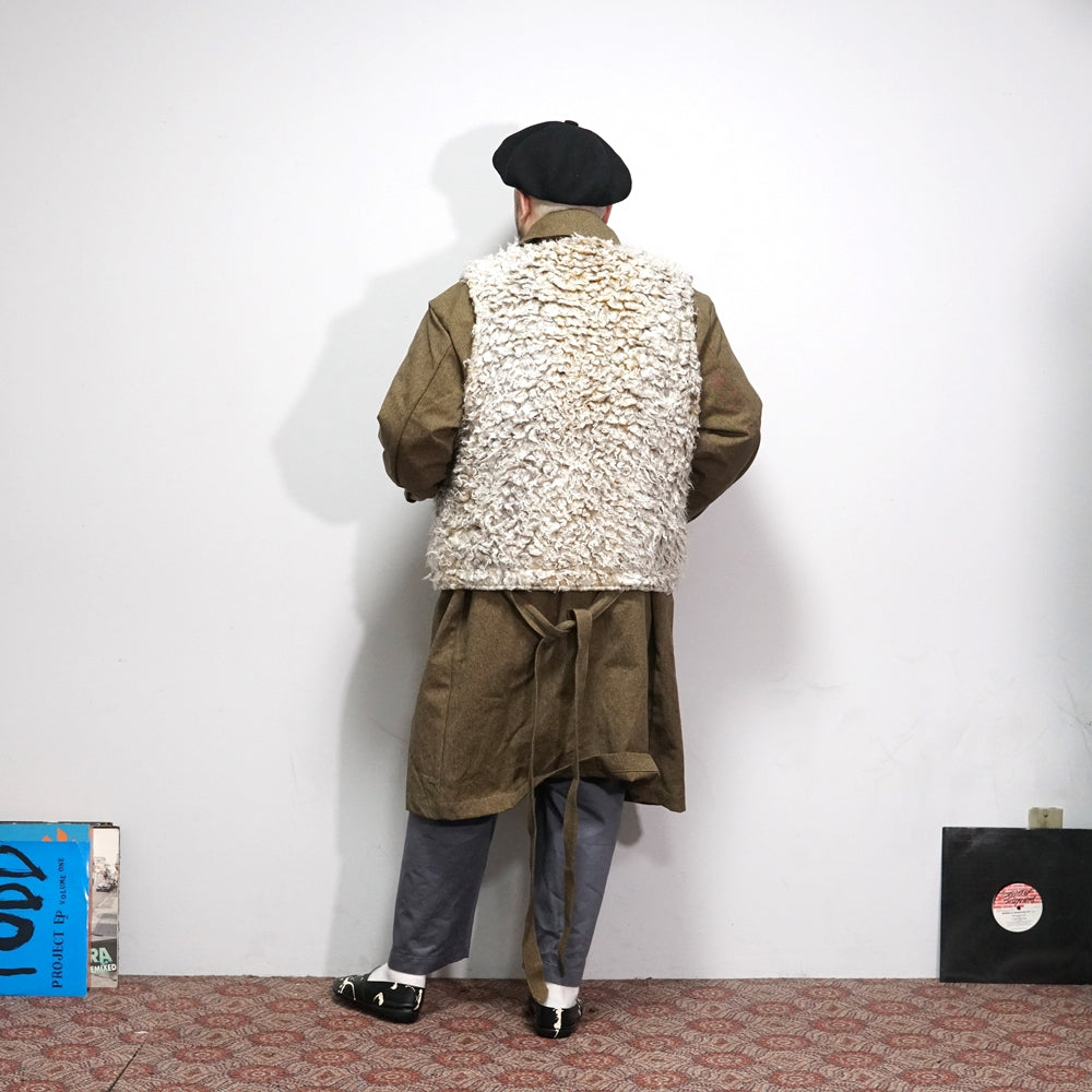 No:M30008 | Name:Jute Coat | Color:Old Hunting Brown/Black Mix | Size:38/40/42【MONITALY】-MONITALY-ADDICTION FUKUOKA