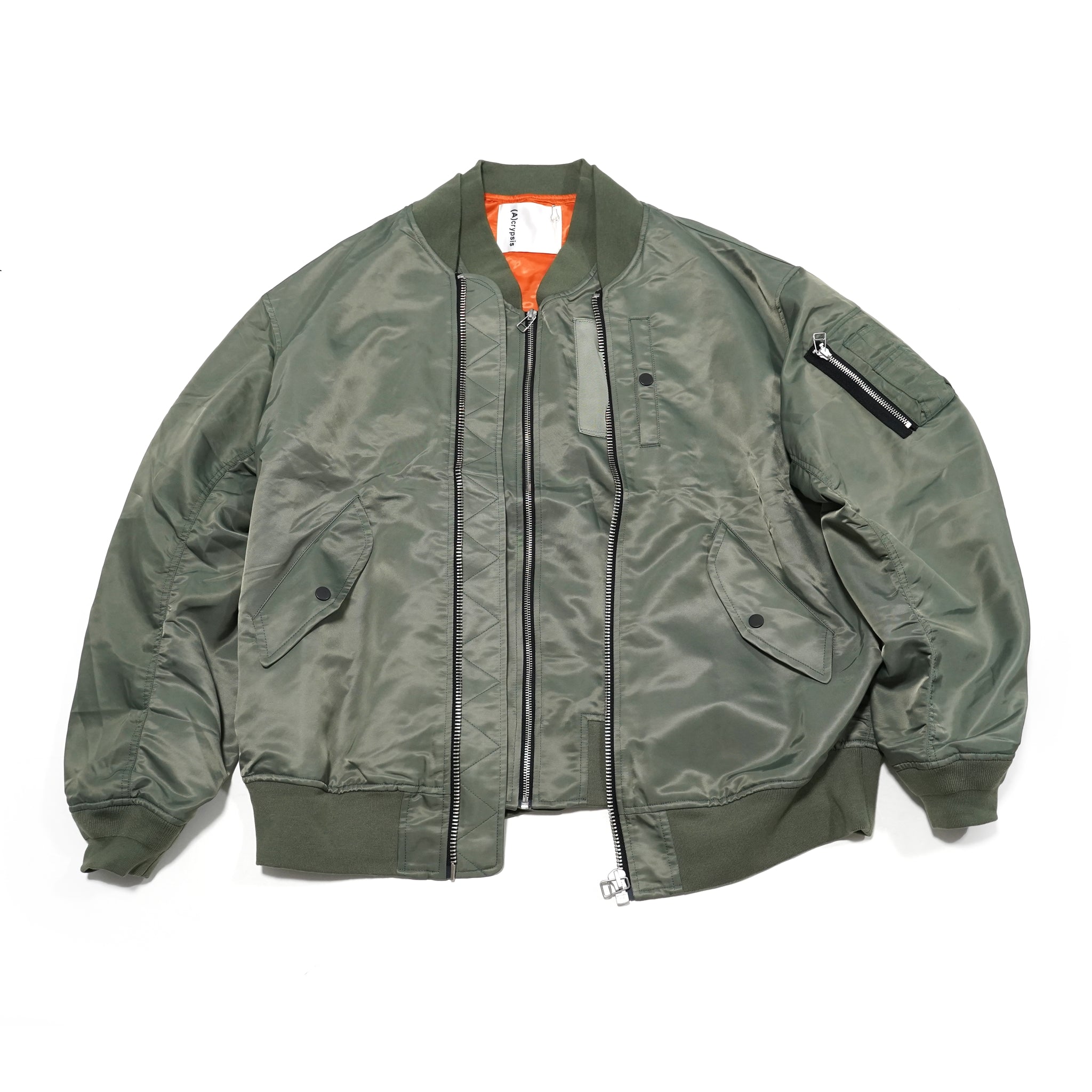 SNA21-CR-P01 | Big Ma-1 | Color:Green/Gray | Size:Free【SEIVSONS X (A)CRYPSIS®】【SEIVSON_セイヴソン】【archive】