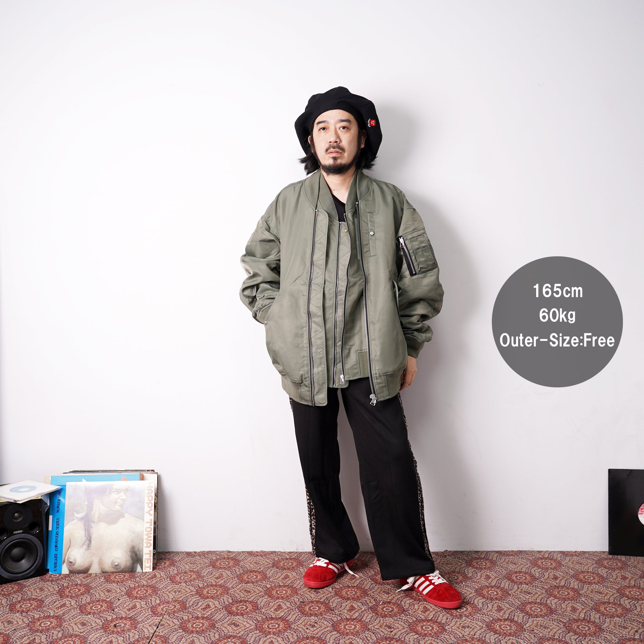 SNA21-CR-P01 | Big Ma-1 | Color:Green/Gray | Size:Free【SEIVSONS X (A)CRYPSIS®】【SEIVSON_セイヴソン】【archive】
