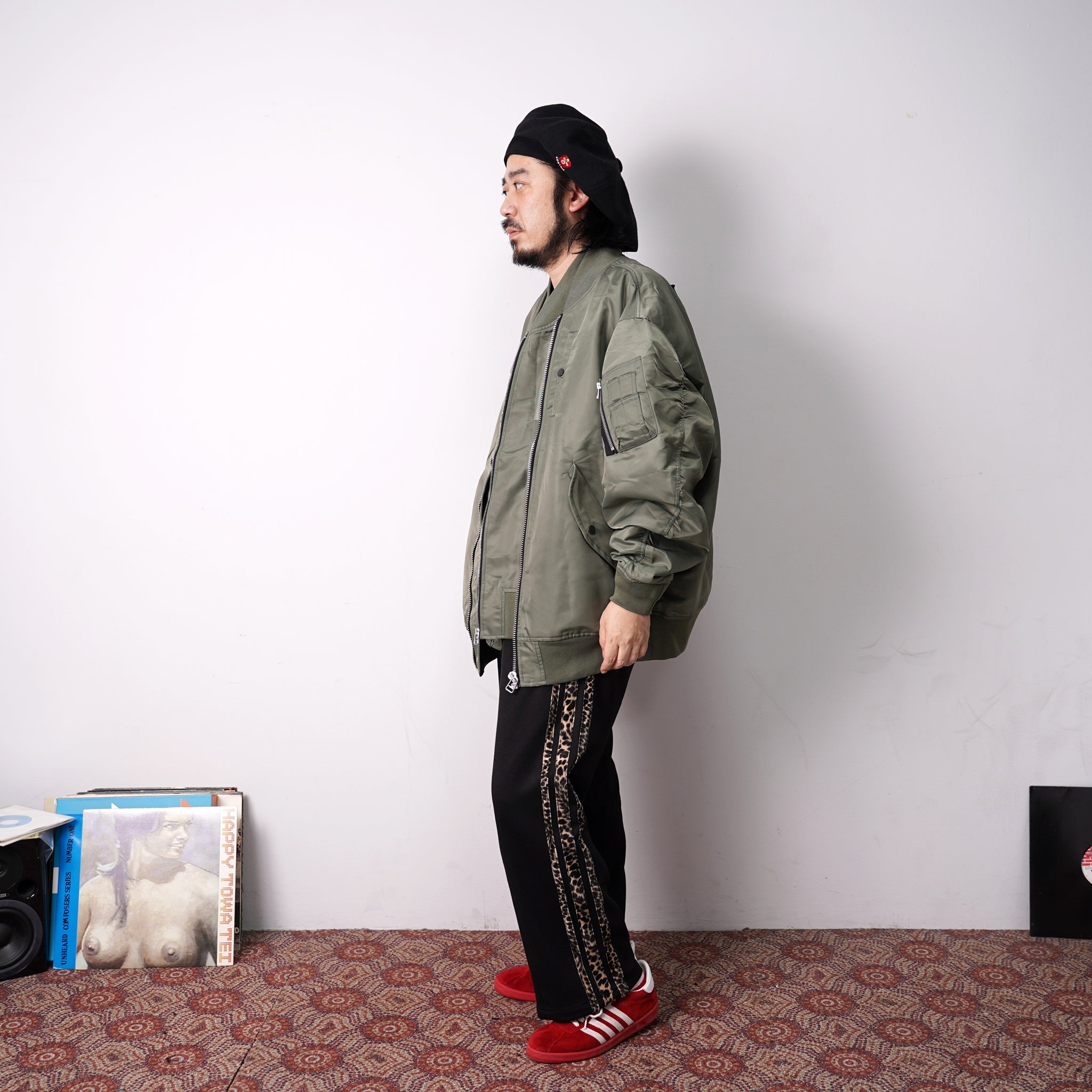 SNA21-CR-P01 | Big Ma-1 | Color:Green/Gray | Size:Free【SEIVSONS X (A)CRYPSIS®】【SEIVSON_セイヴソン】【archive】
