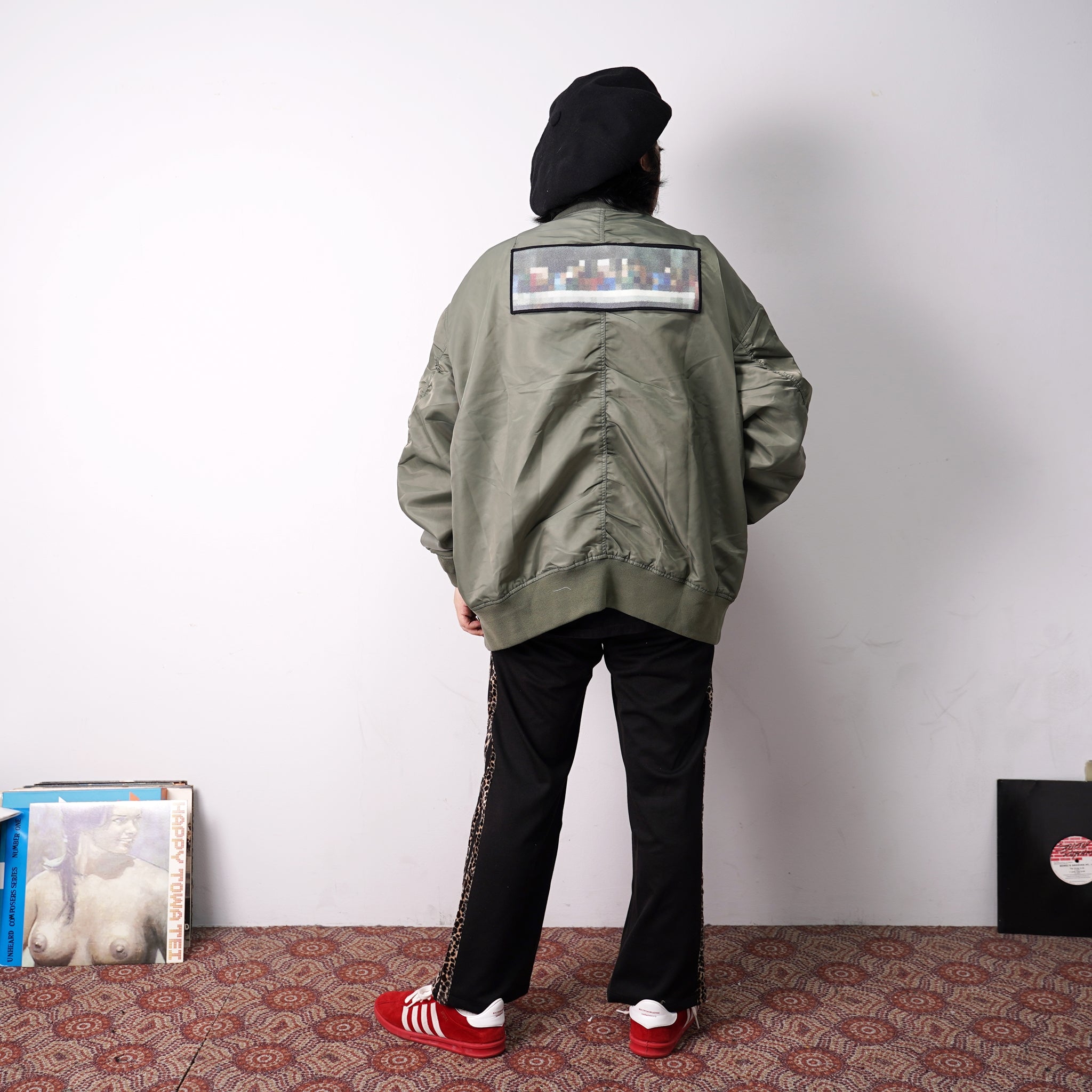 No:SNA21-CR-P01 | Name:Big Ma-1 | Color:Green/Gray | Size:Free【SEIVSONS X (A)CRYPSIS®】【SEIVSON_セイヴソン】