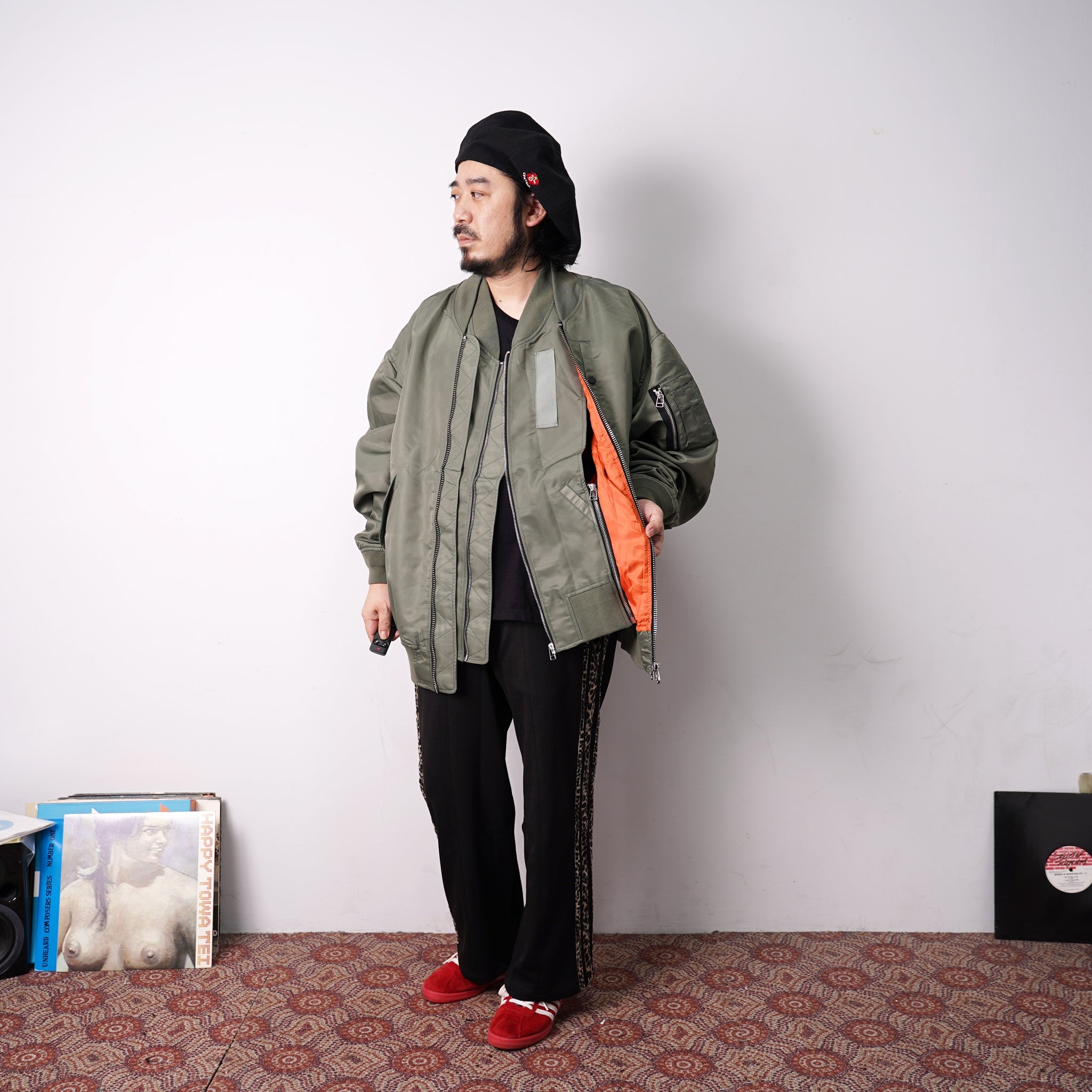 SNA21-CR-P01 | Big Ma-1 | Color:Green/Gray | Size:Free【SEIVSONS X (A)CRYPSIS®】【SEIVSON_セイヴソン】【archive】