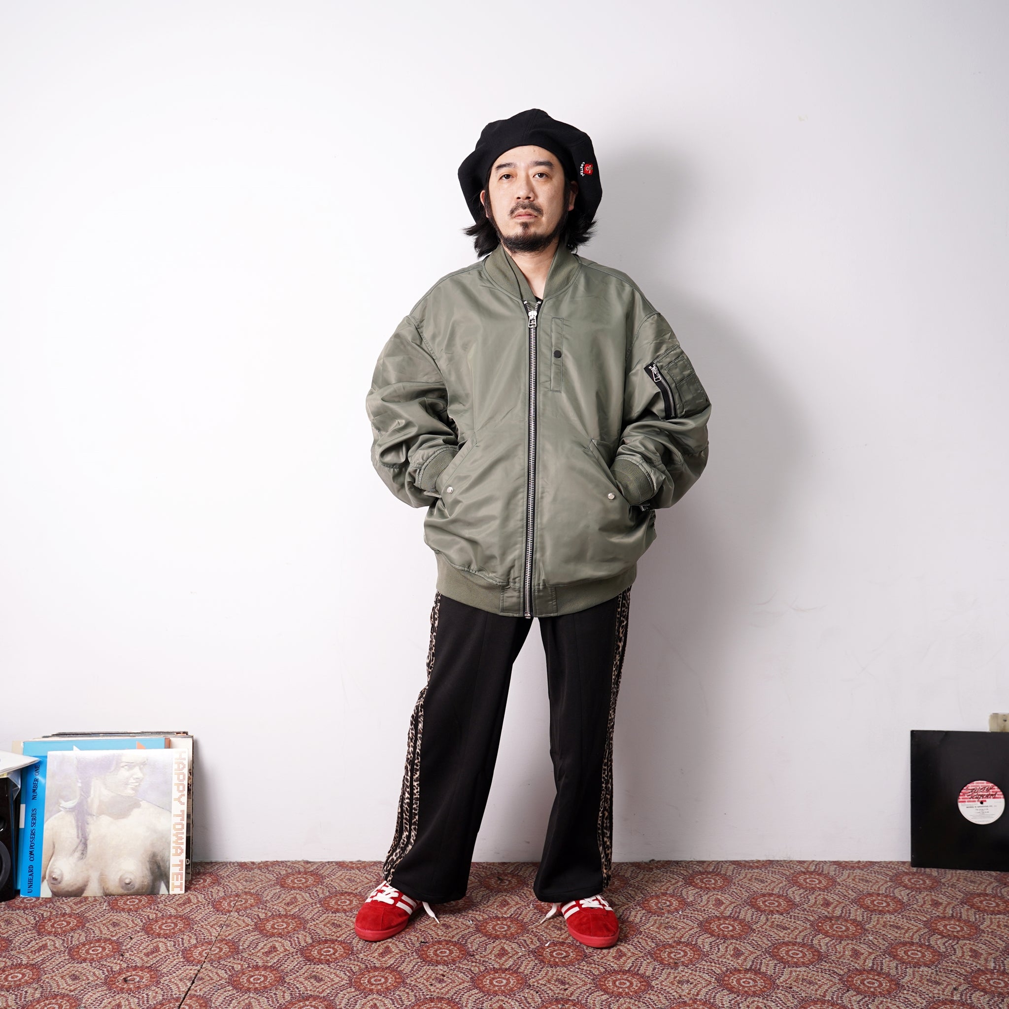 No:SNA21-CR-P01 | Name:Big Ma-1 | Color:Green/Gray | Size:Free【SEIVSONS X (A)CRYPSIS®】【SEIVSON_セイヴソン】