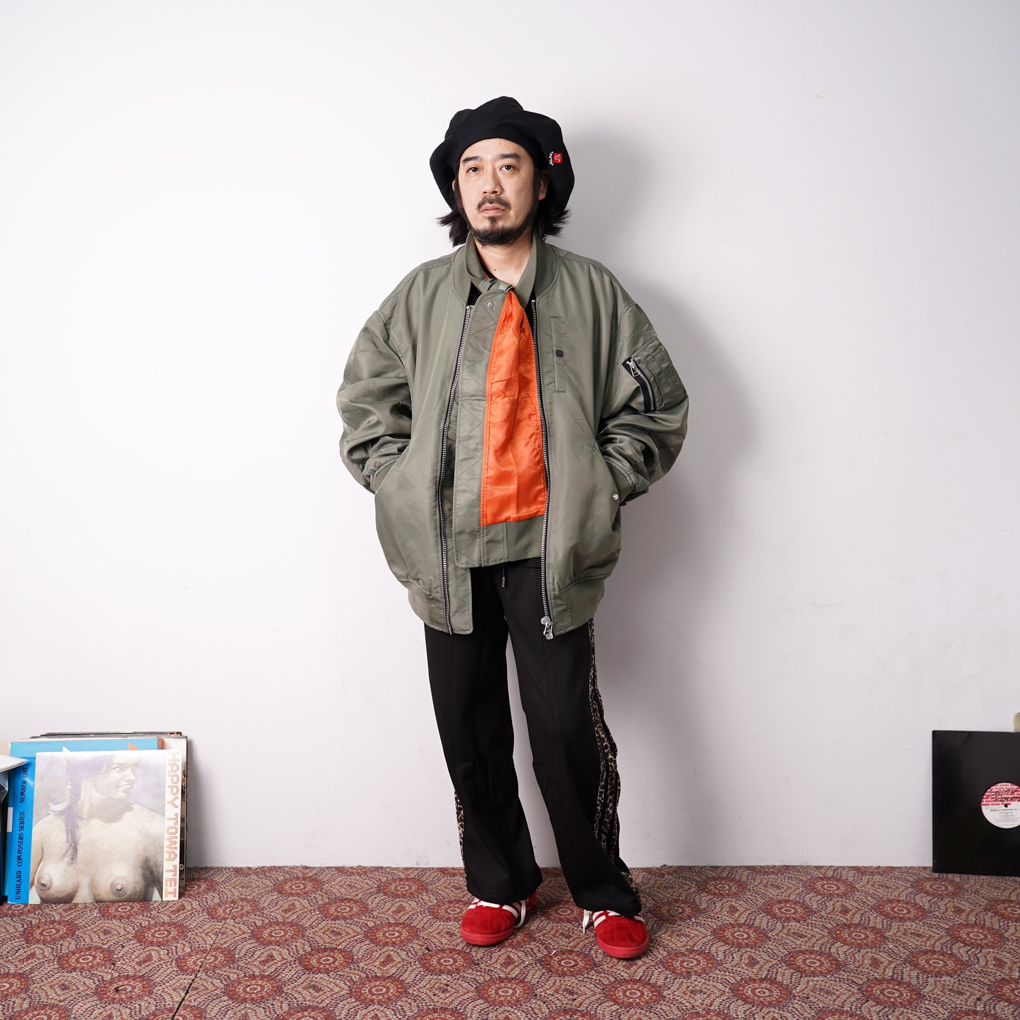 No:SNA21-CR-P01 | Name:Big Ma-1 | Color:Green/Gray | Size:Free【SEIVSONS X (A)CRYPSIS®】【SEIVSON_セイヴソン】