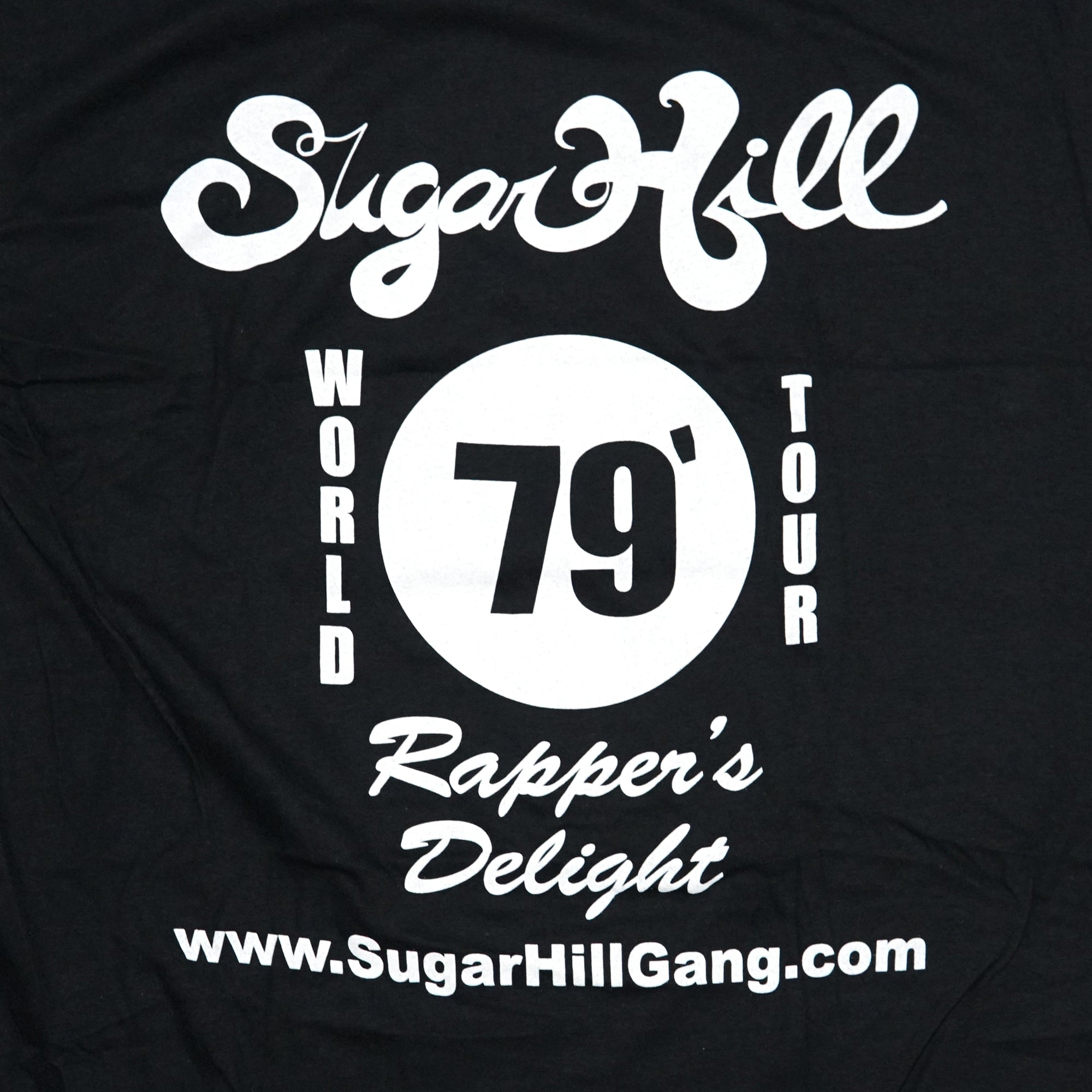 SHGTS01MB | Artist:SugarHillGang | Rappers Delight Tour | Color:Black | Size:L【ROCK OFF】【ネコポス選択可能】