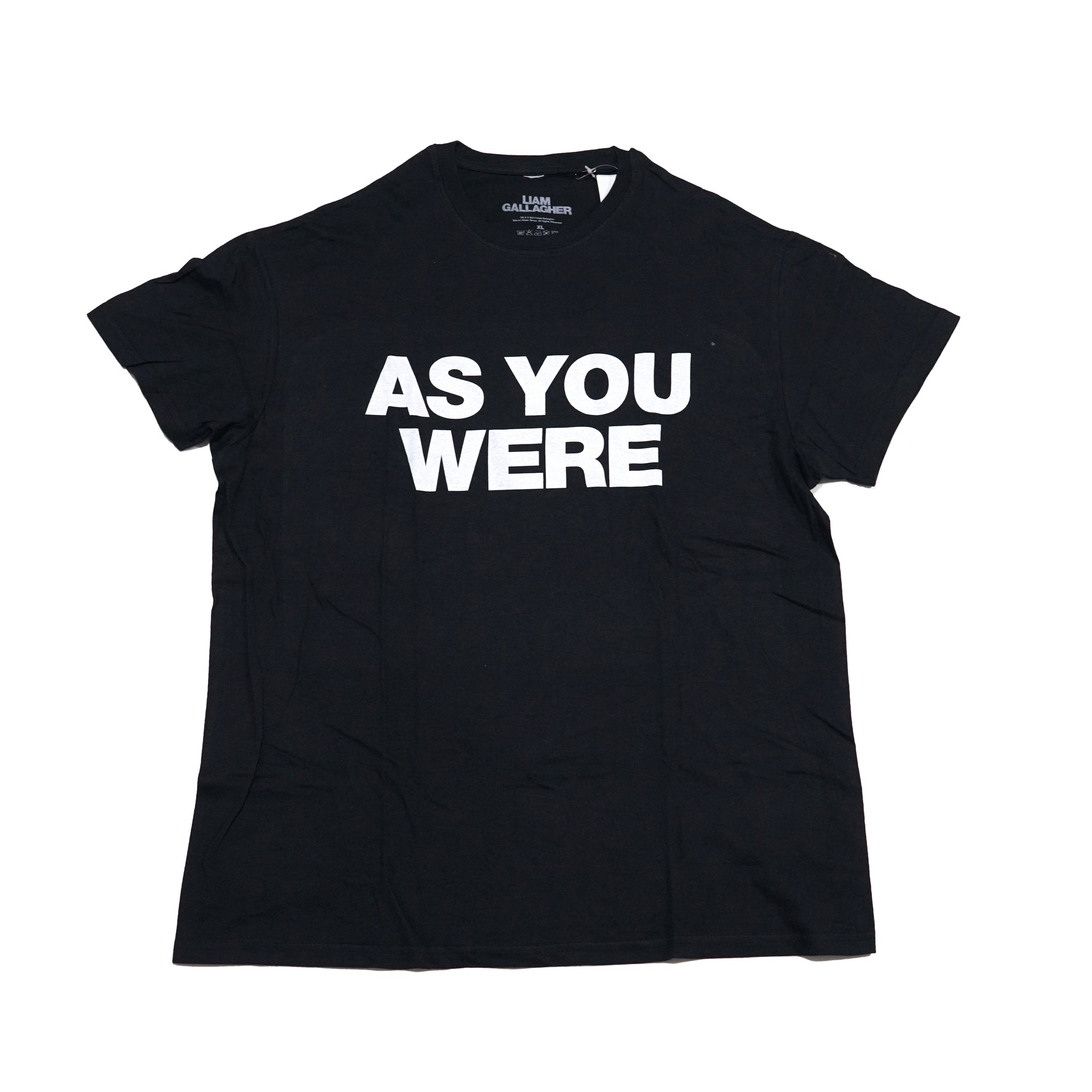 LGTS02MB | Artist:LiamGallagher | As You Were | Color:Black | Size:L/1XL【ROCK OFF】【ネコポス選択可能】