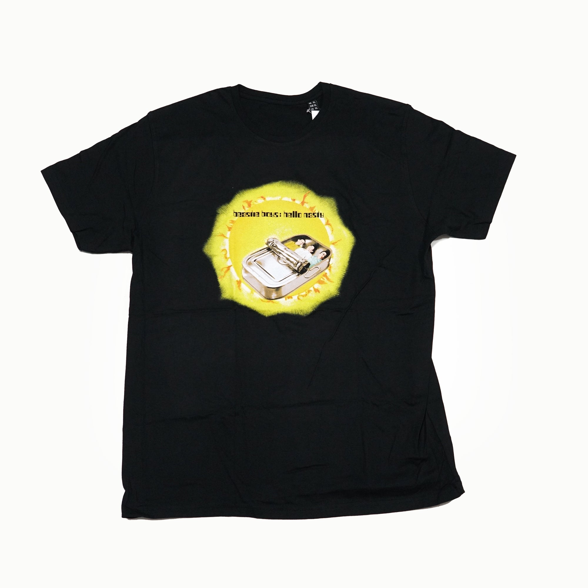 BEASTTS01MB | Artist:BeastieBoys | Hello Nasty | Color:Black | Size:L/1XL【ROCK OFF】【ネコポス選択可能】