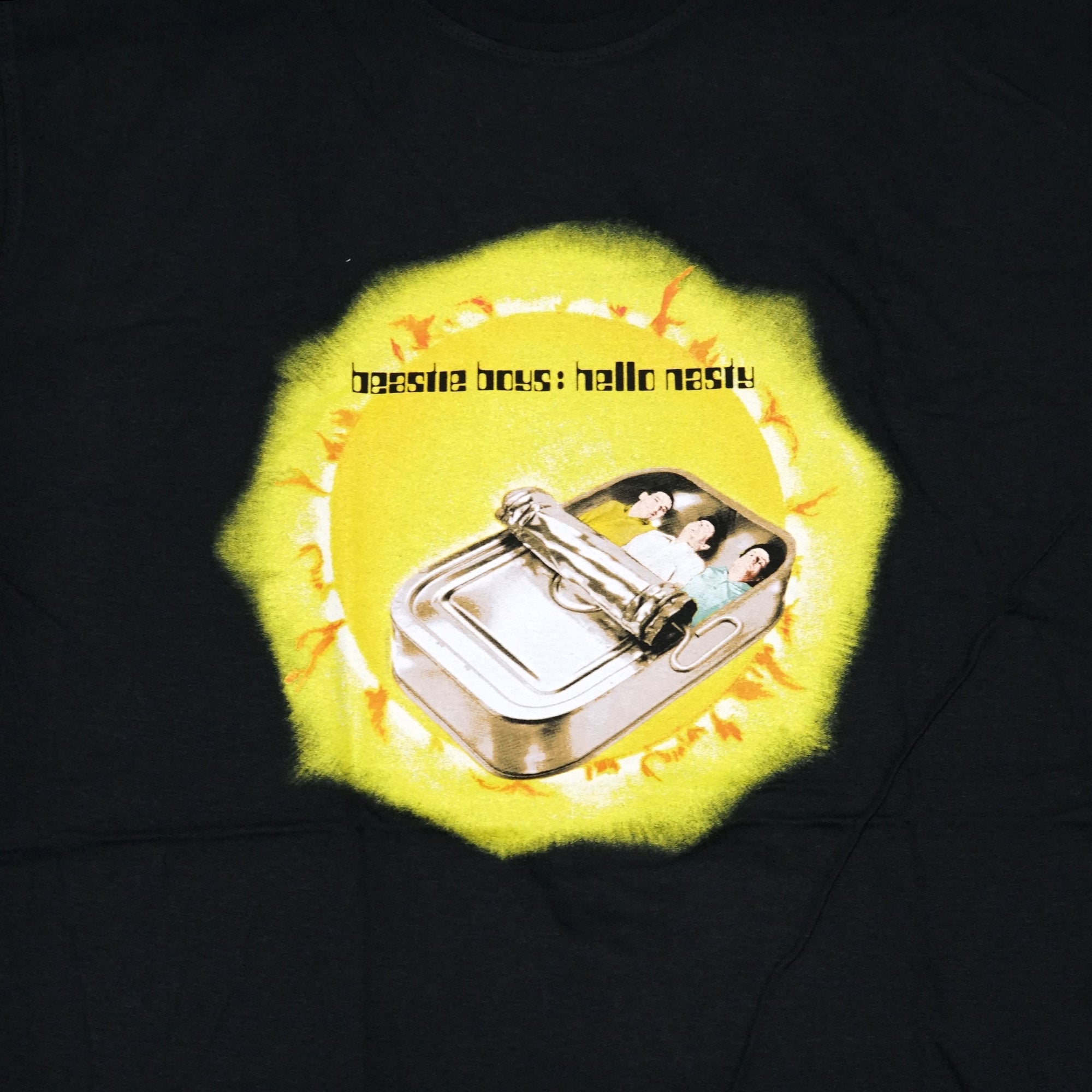BEASTTS01MB | Artist:BeastieBoys | Hello Nasty | Color:Black | Size:L/1XL【ROCK OFF】【ネコポス選択可能】
