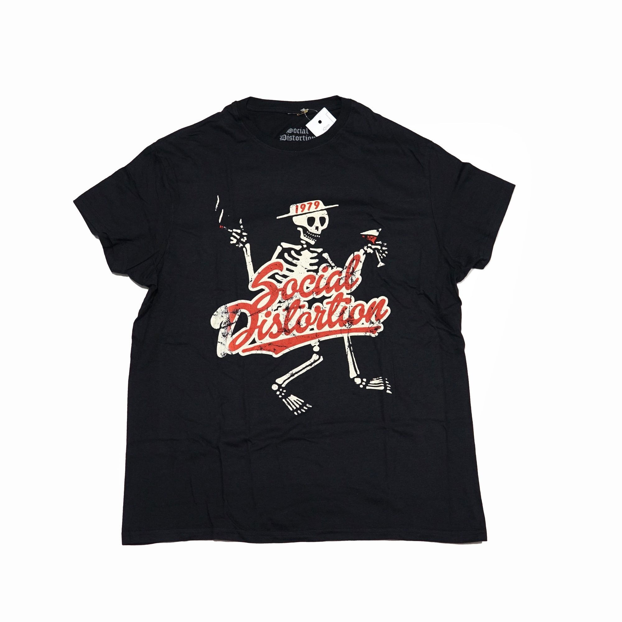 No:SOCTS01MB | Artist:SocialDistortion | Name:Vtge 1979 | Color:Black | Size:L【ROCK OFF】【ネコポス選択可能】