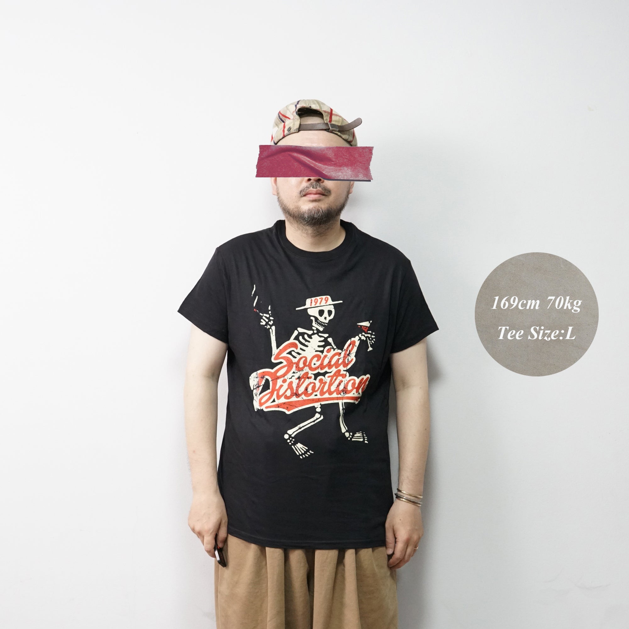 No:SOCTS01MB | Artist:SocialDistortion | Name:Vtge 1979 | Color:Black | Size:L【ROCK OFF】【ネコポス選択可能】