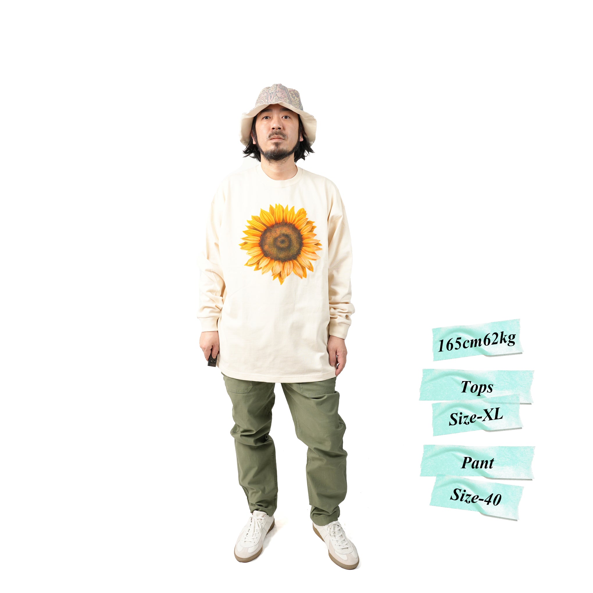 KLM22HPT1072_2023 | NOVO | Color:Ecru/Khaki/Black【KELEN MEN_ケレン】