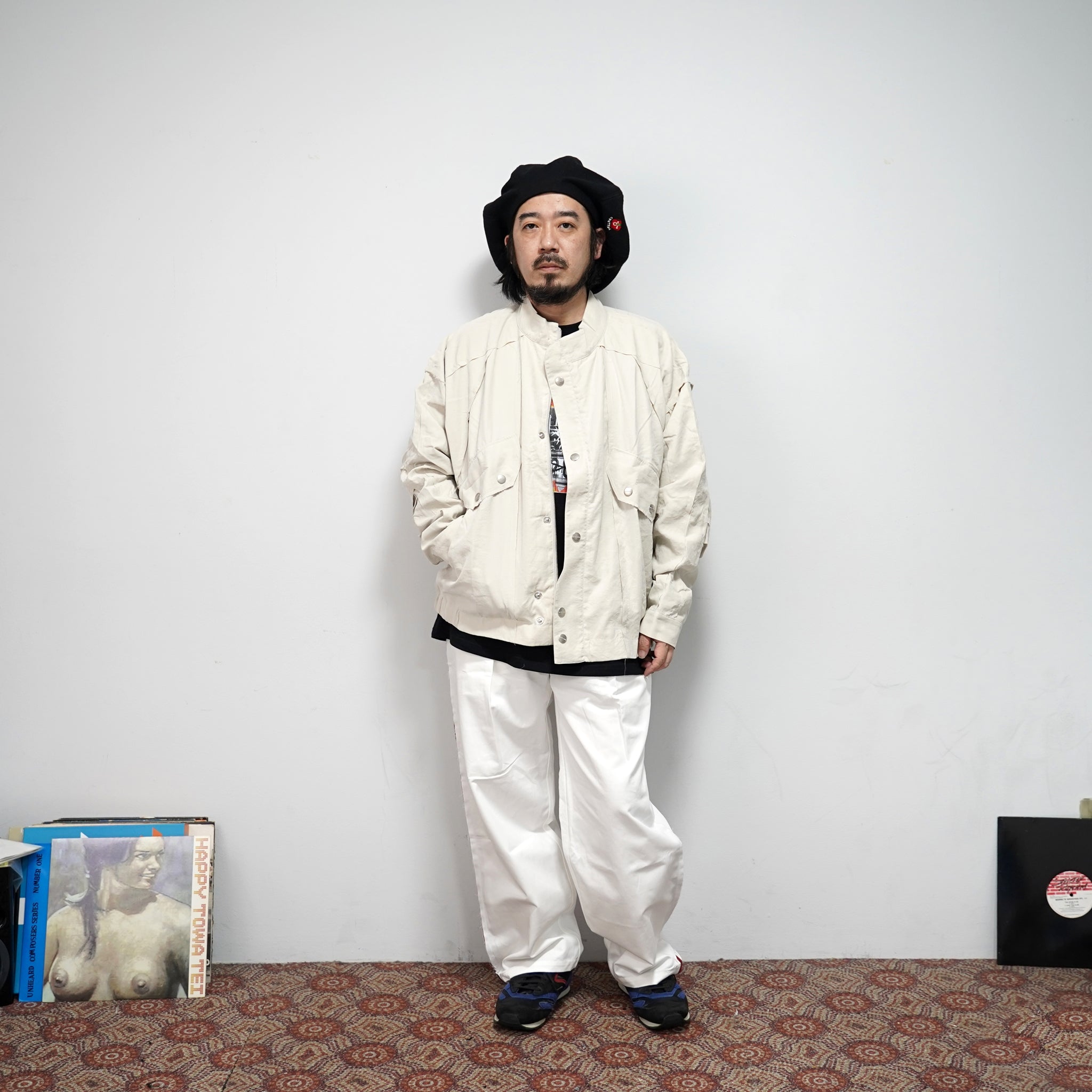 BUTTON JACKET – Beige | PLATEAU STUDIO
