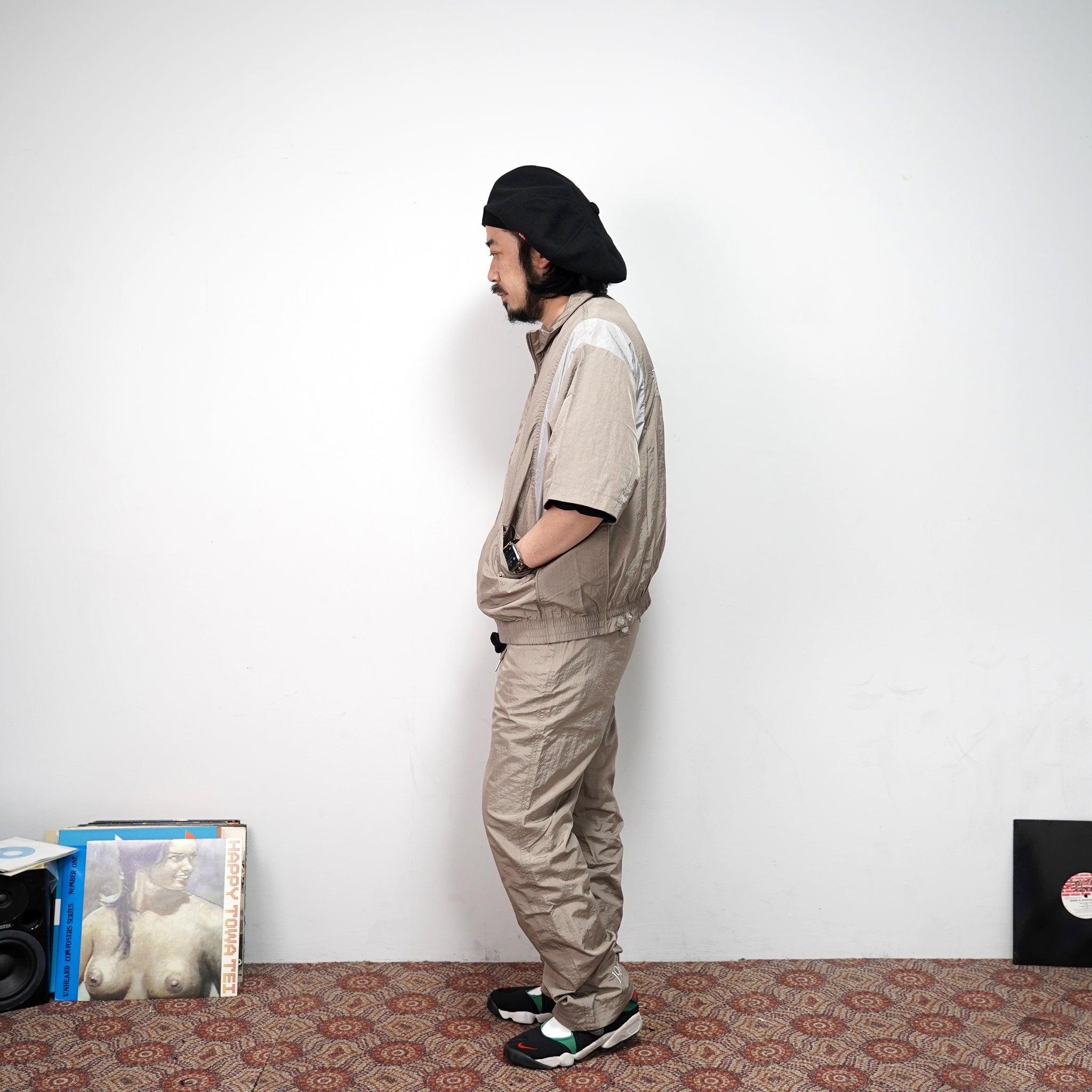 1989 SHORT SLEEVE JACKET – Dark-Grey | PLATEAU STUDIO
