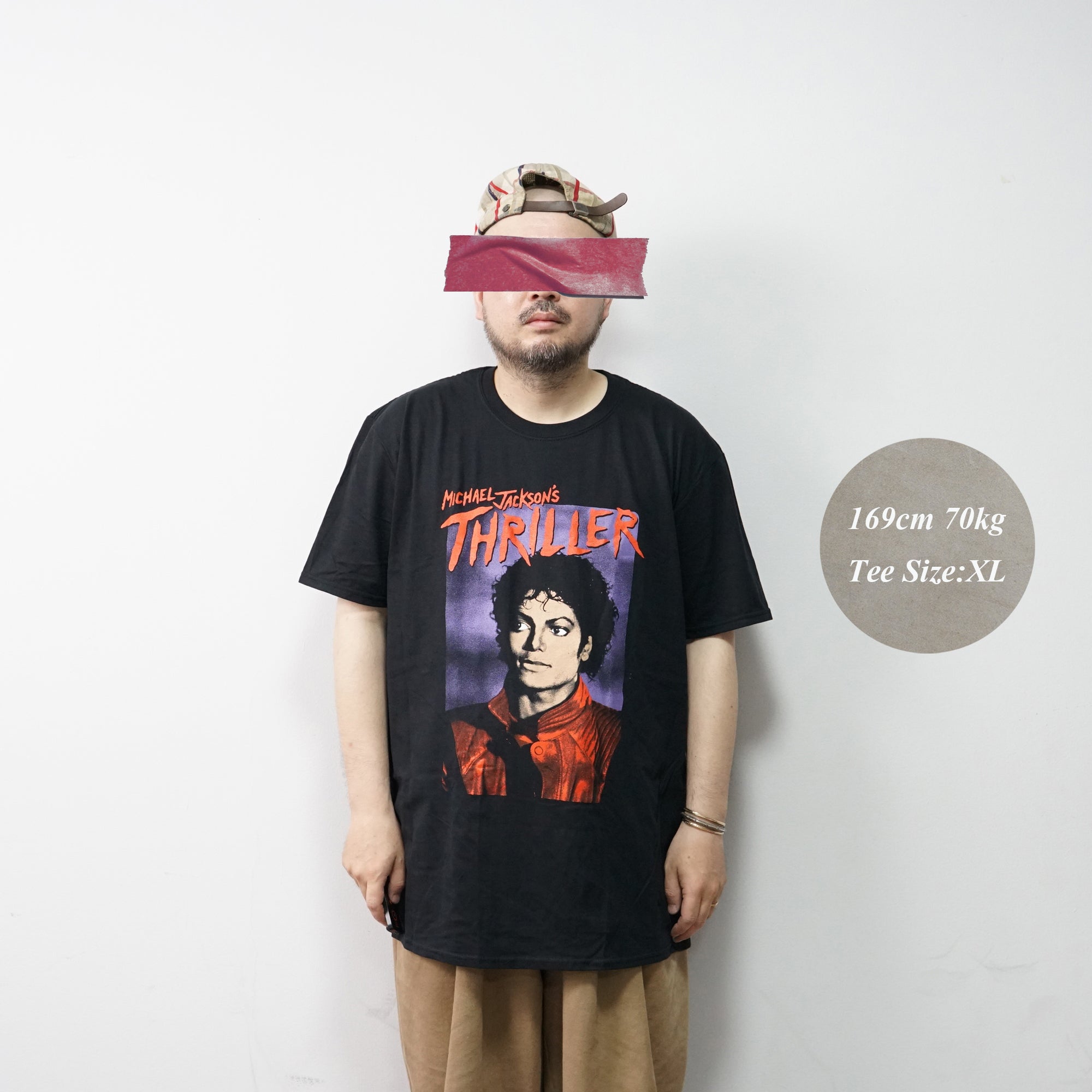 No:MJTS04MB | Artist:MichaelJackson | Name:Thriller Pose | Color:Black | Size:L/1XL【ROCK OFF】【ネコポス選択可能】