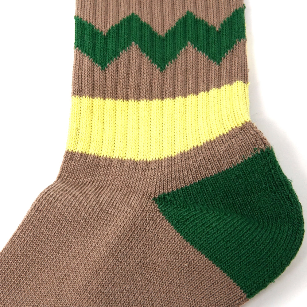 No:BB-TPS | Name: PACK SOCKS | Color :WHITE/IVORY/KHAKI 【BILLY BUDDUSKY ビリーバダスキー】【ネコポス選択可能】-BILLY BUDDUSKY-ADDICTION FUKUOKA
