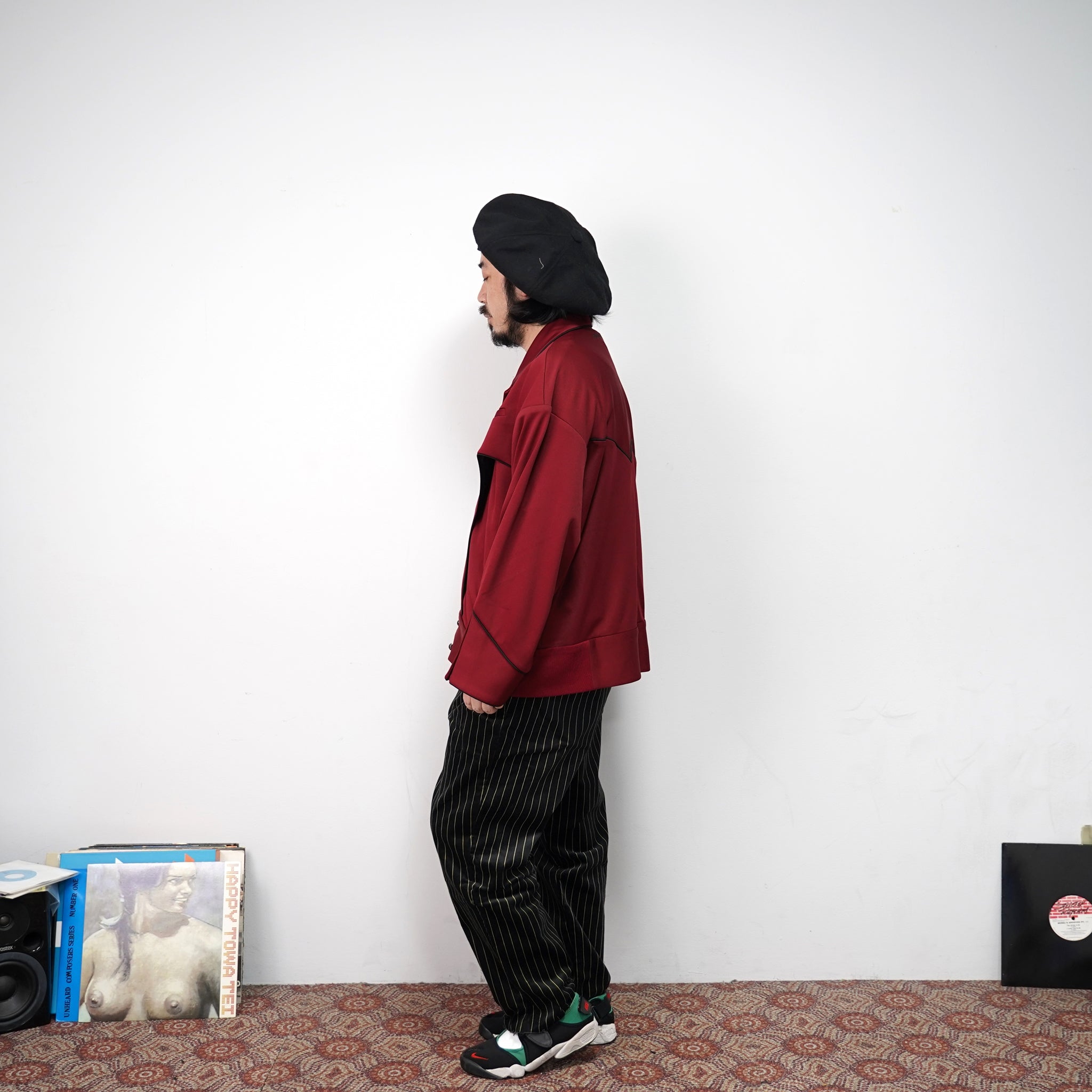 PS21J01B | WESTERN JACKET | Color:Burgundy | Size:1/2【PLATEAU STUDIO_プラトー スタジオ】