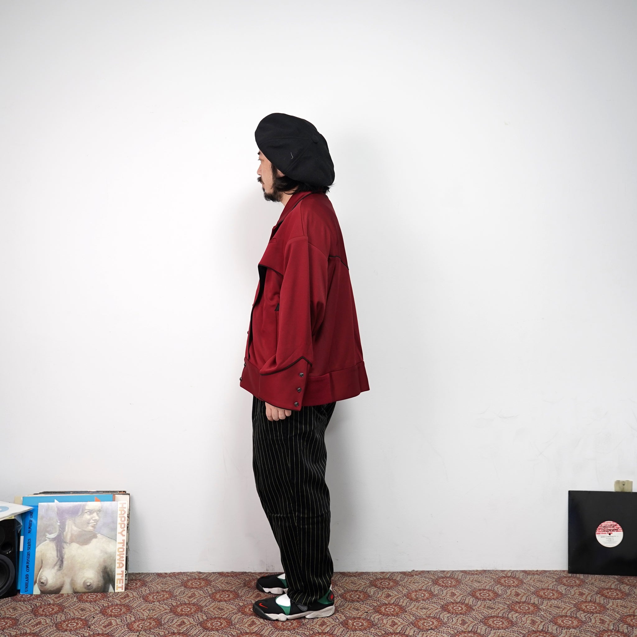 PS21J01B | WESTERN JACKET | Color:Burgundy | Size:1/2【PLATEAU STUDIO_プラトー スタジオ】