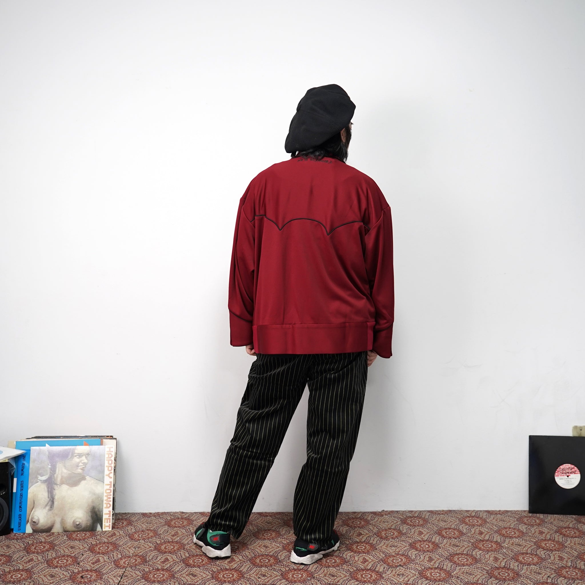 PS21J01B | WESTERN JACKET | Color:Burgundy | Size:1/2【PLATEAU STUDIO_プラトー スタジオ】