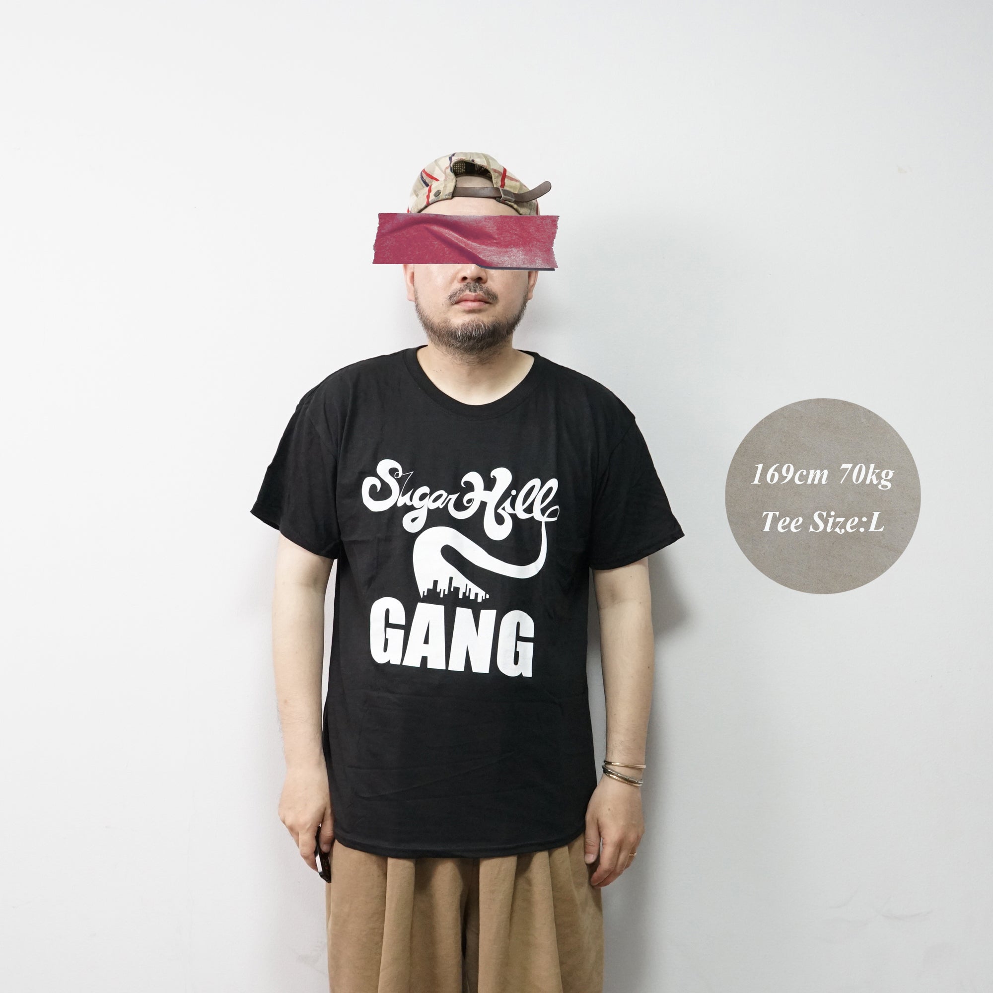 SHGTS01MB | Artist:SugarHillGang | Rappers Delight Tour | Color:Black | Size:L【ROCK OFF】【ネコポス選択可能】