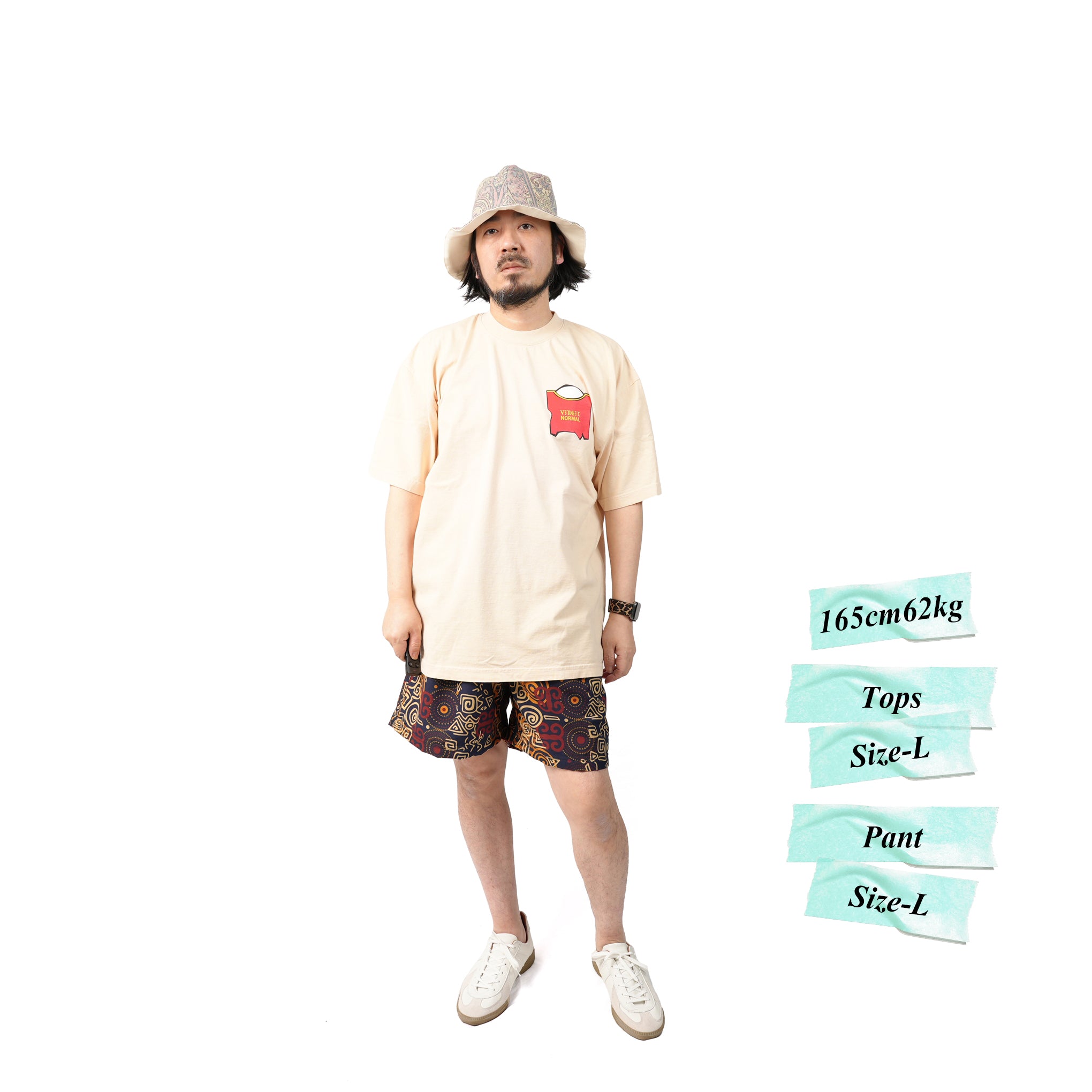 VN254 | GIVE A HOOT | Color:Beige【VIRGIL NORMAL_ヴァージルノーマル】【ネコポス選択可能】