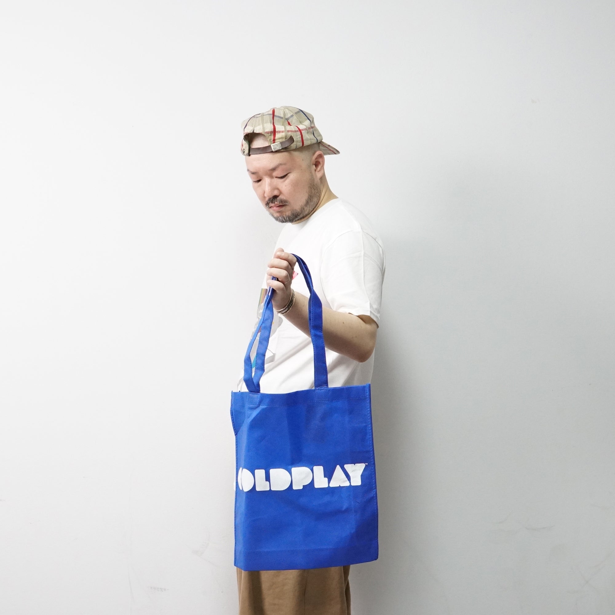 COLDECOBAG01T | Artist:Coldplay | Logo Trend Version_Eco Bag【ROCK OFF】【ネコポス選択可能】