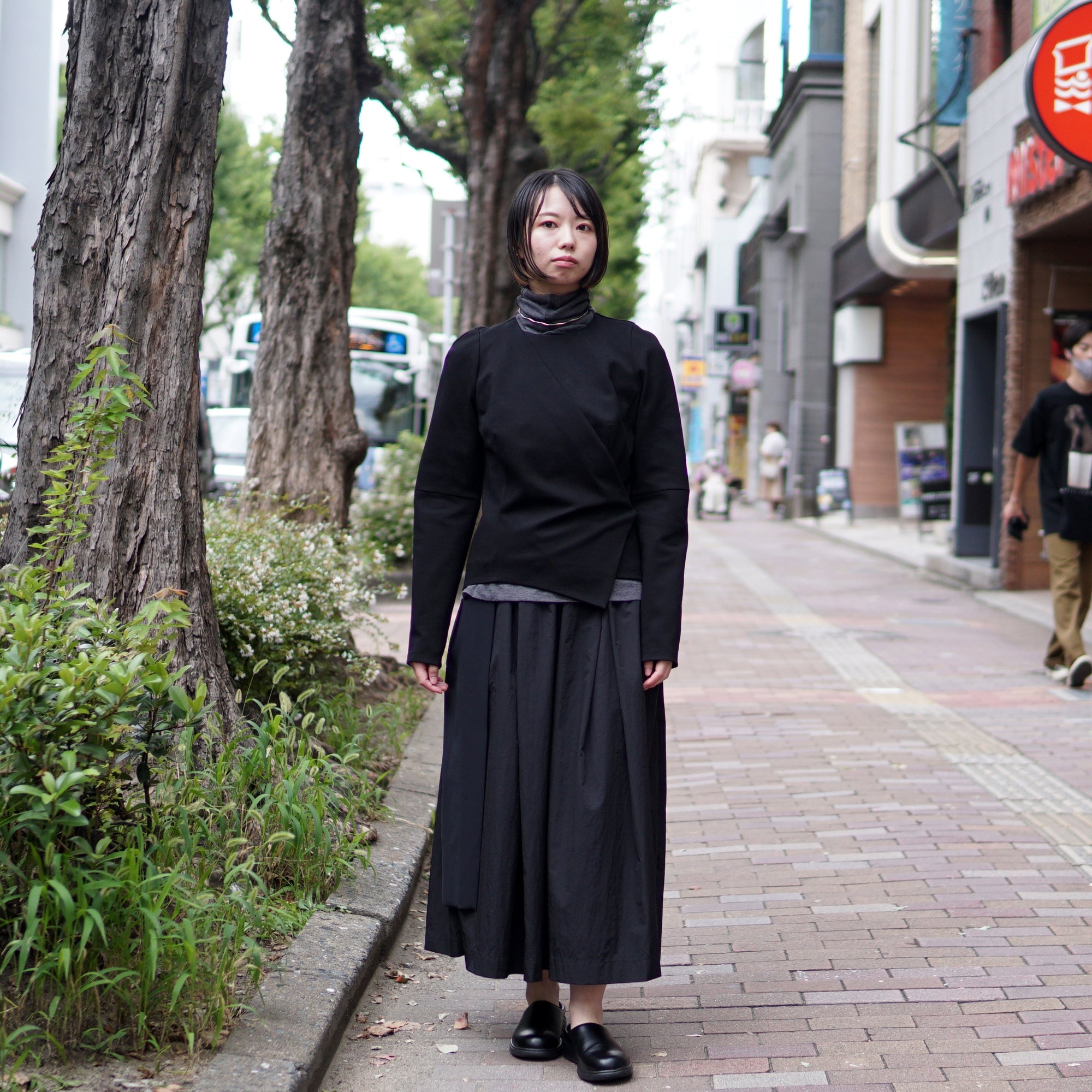 No:GA1-2821 | Name:Jacket With Open Wrap | Color:Black | Size:S【G2A】-G2A-ADDICTION FUKUOKA