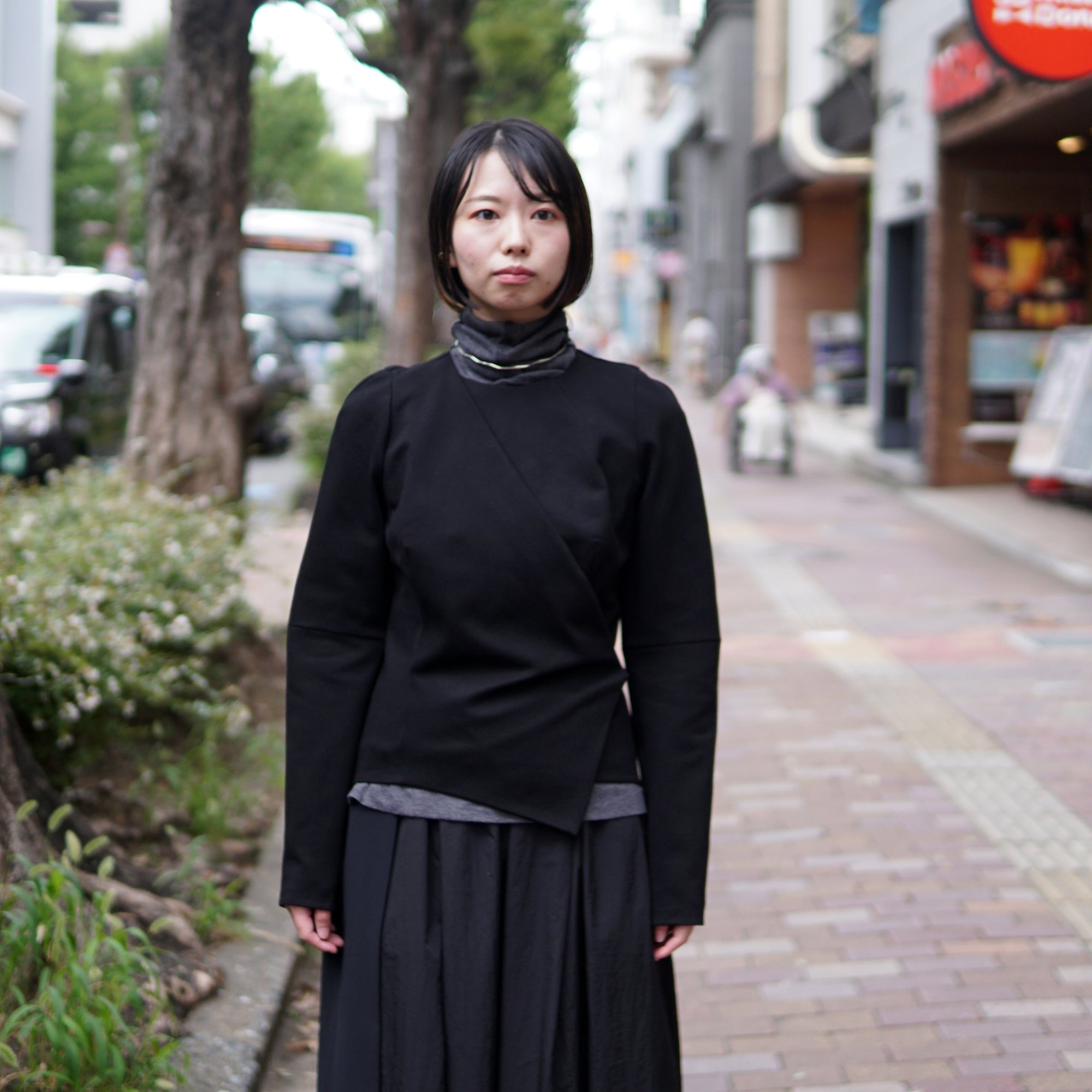 No:GA1-2821 | Name:Jacket With Open Wrap | Color:Black | Size:S【G2A】-G2A-ADDICTION FUKUOKA