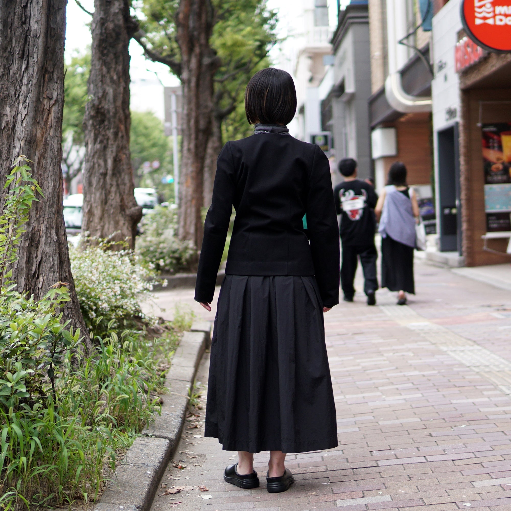 No:GA1-2921 | Name:Jacket With Cast Belt | Color:Black | Size:S/M【G2A】-G2A-ADDICTION FUKUOKA