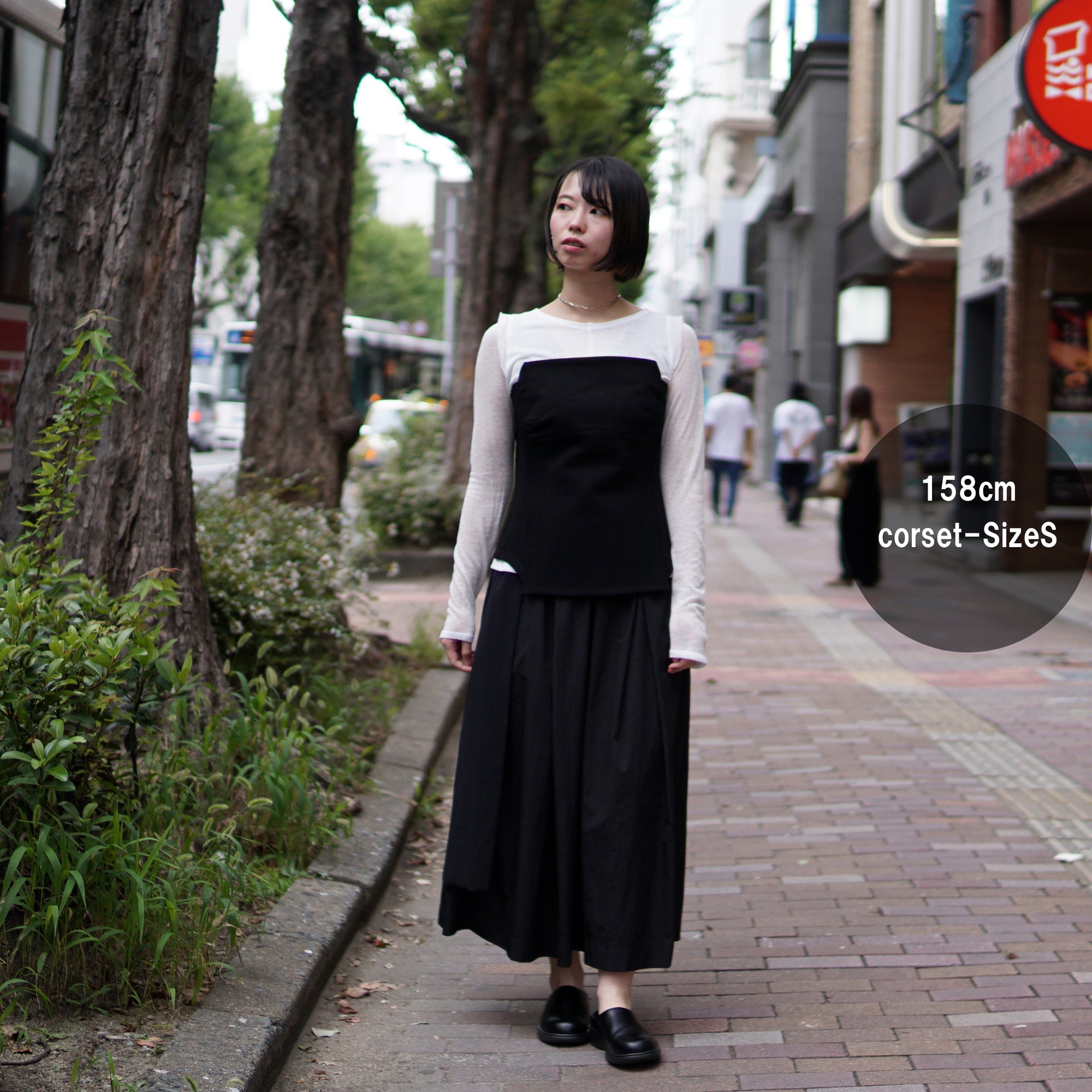 No:GA1-2221 | Name:Pazzle Corset | Color:Black | Size:S【G2A】-G2A-ADDICTION FUKUOKA