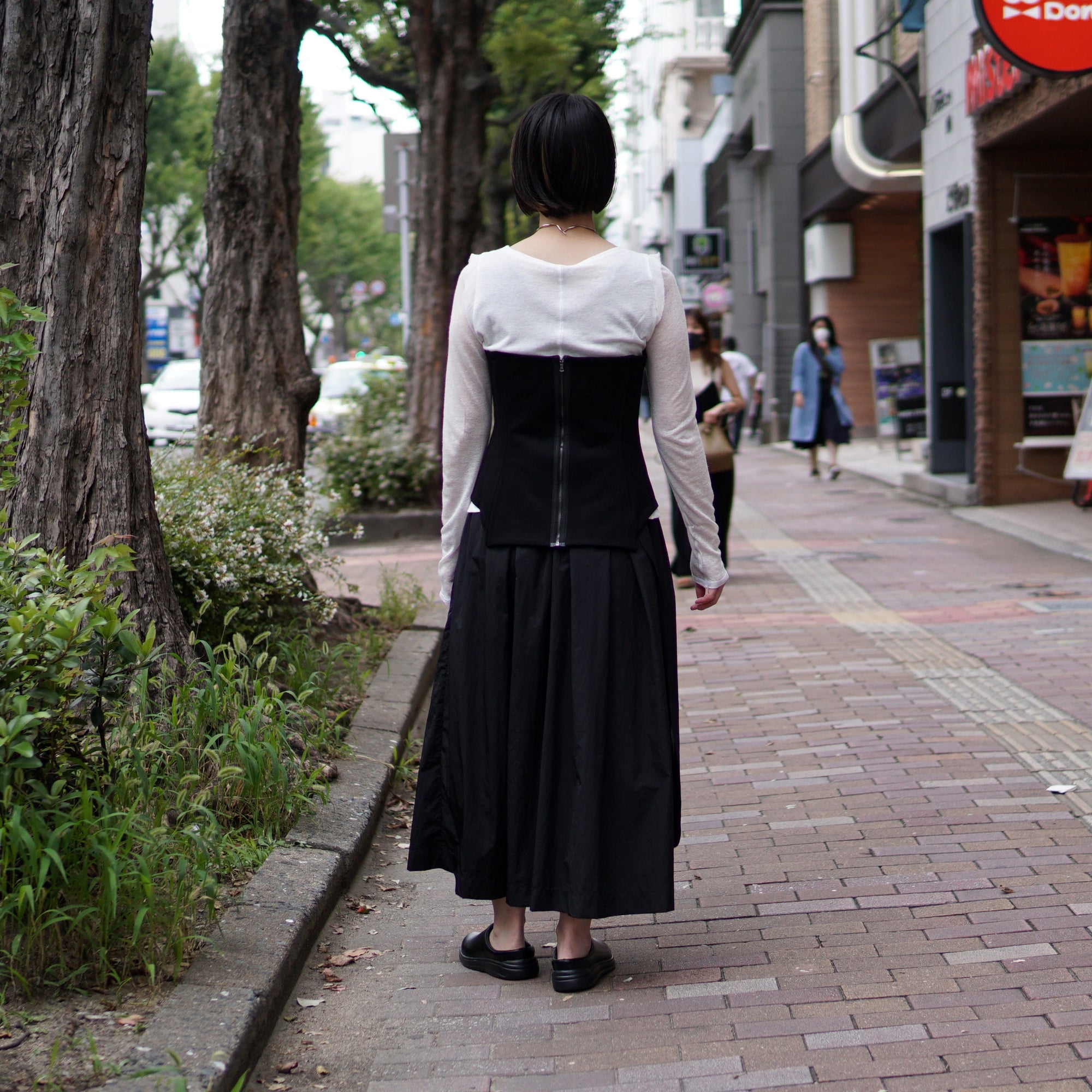 No:GA1-2221 | Name:Pazzle Corset | Color:Black | Size:S【G2A】-G2A-ADDICTION FUKUOKA
