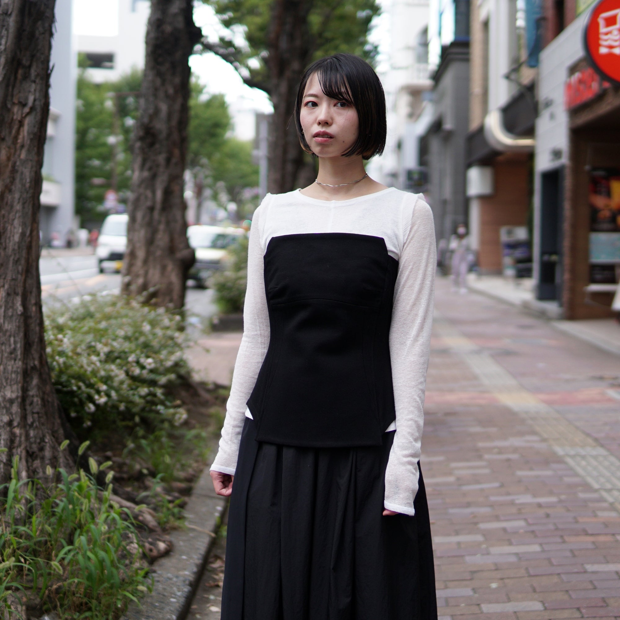 No:GA1-2221 | Name:Pazzle Corset | Color:Black | Size:S【G2A】-G2A-ADDICTION FUKUOKA