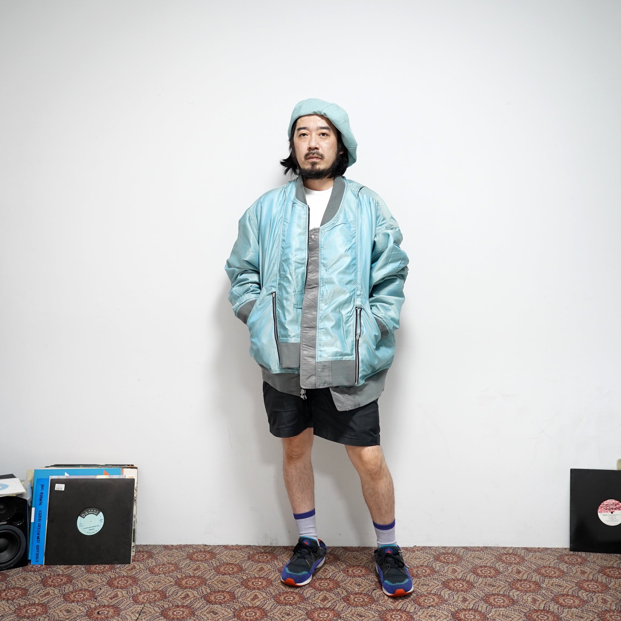 SNA21-CR-P01 | Big Ma-1 | Color:Green/Gray | Size:Free【SEIVSONS X (A)CRYPSIS®】【SEIVSON_セイヴソン】【archive】